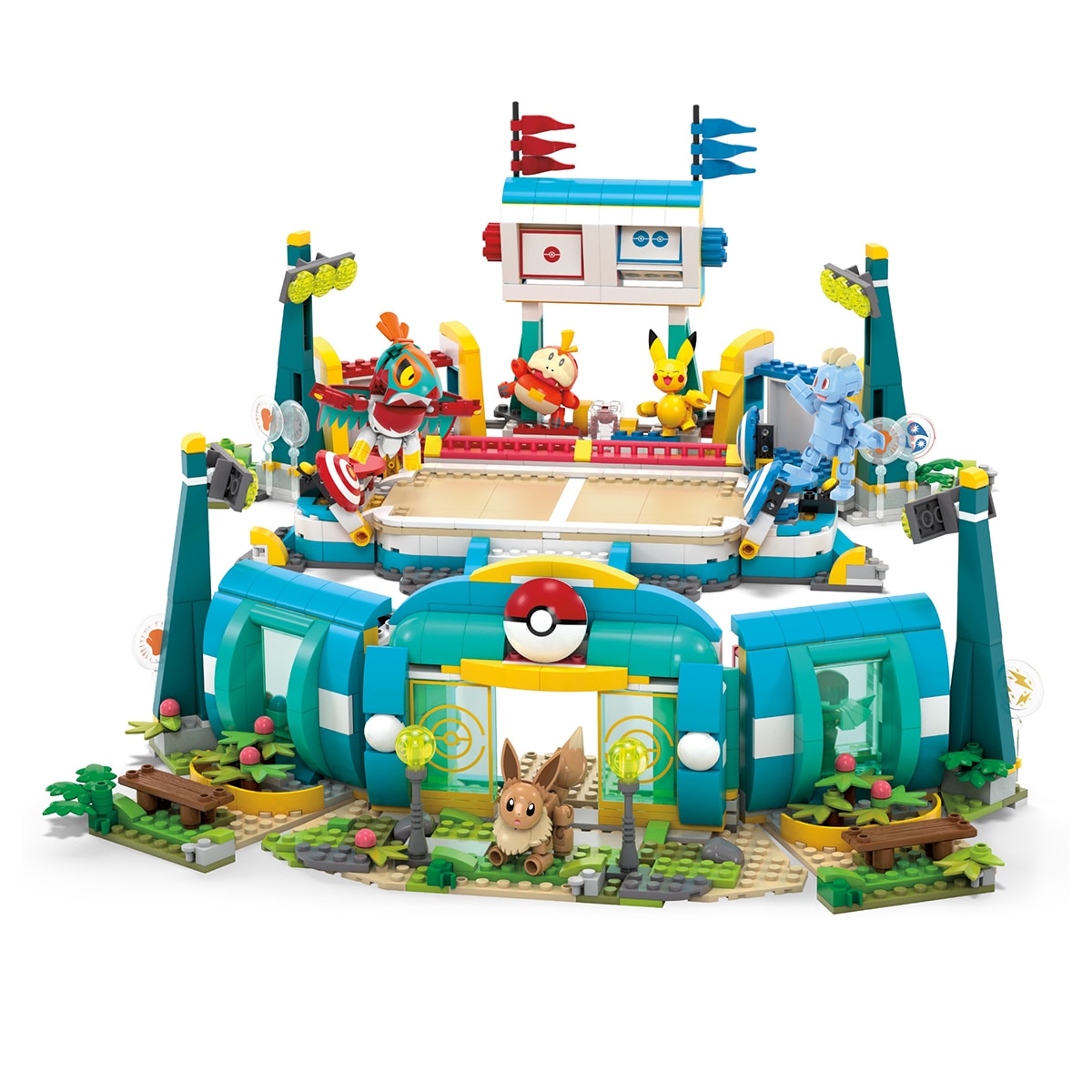 Mattel – MEGA Pokémon Estadio de entrenamiento.