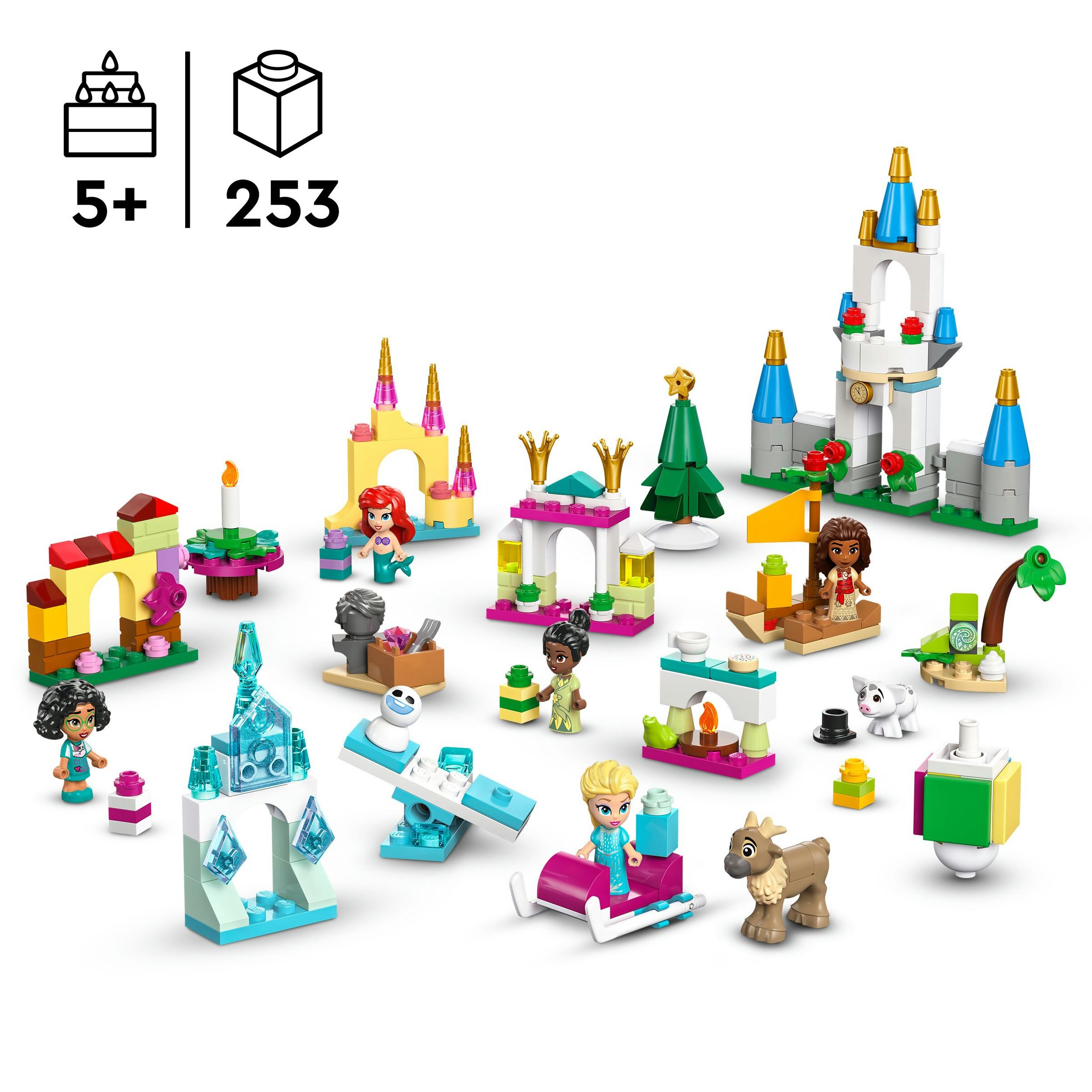 Calendario de Adviento DISNEY PRINCESS 24 - 43253 4