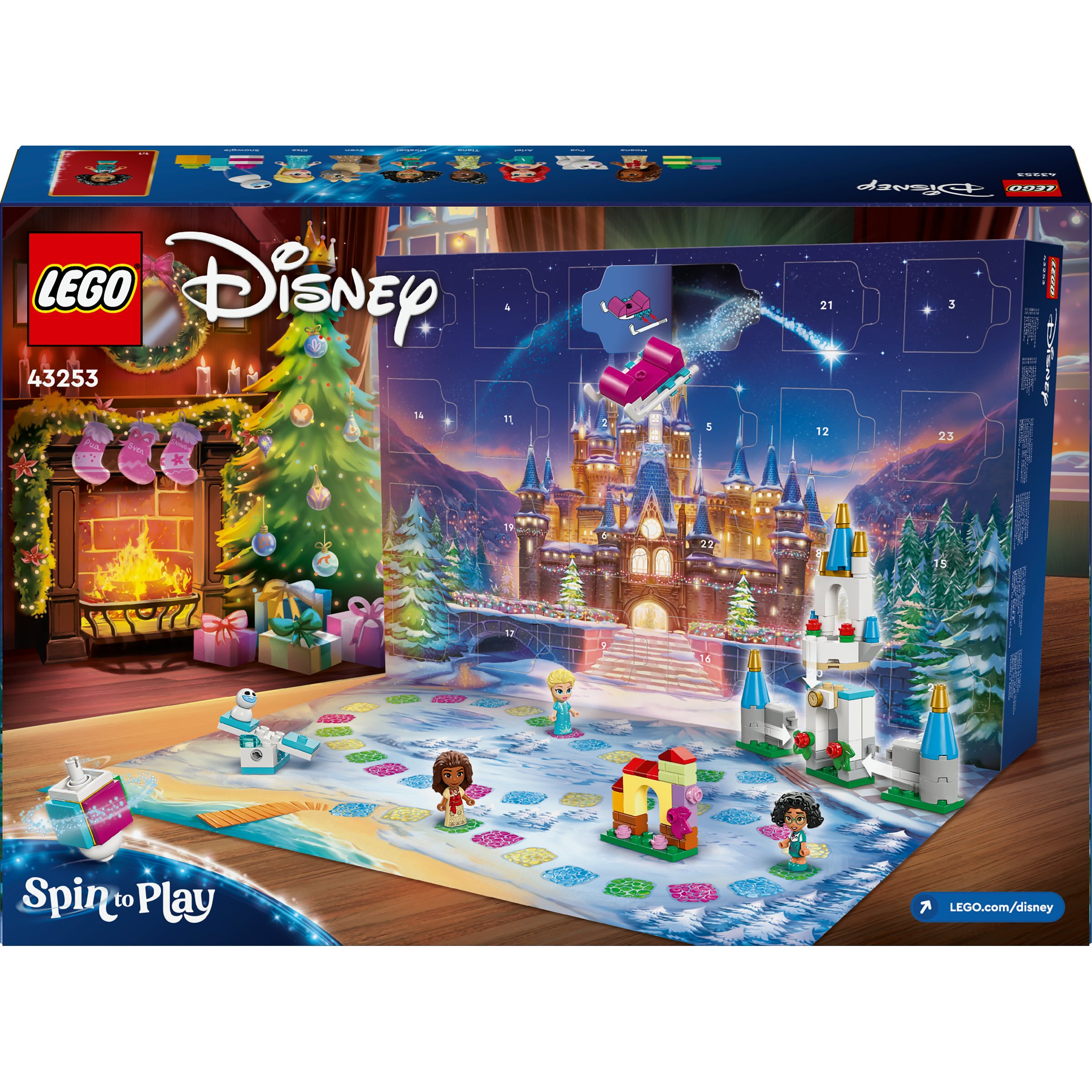 Calendario de Adviento DISNEY PRINCESS 24 - 43253 9