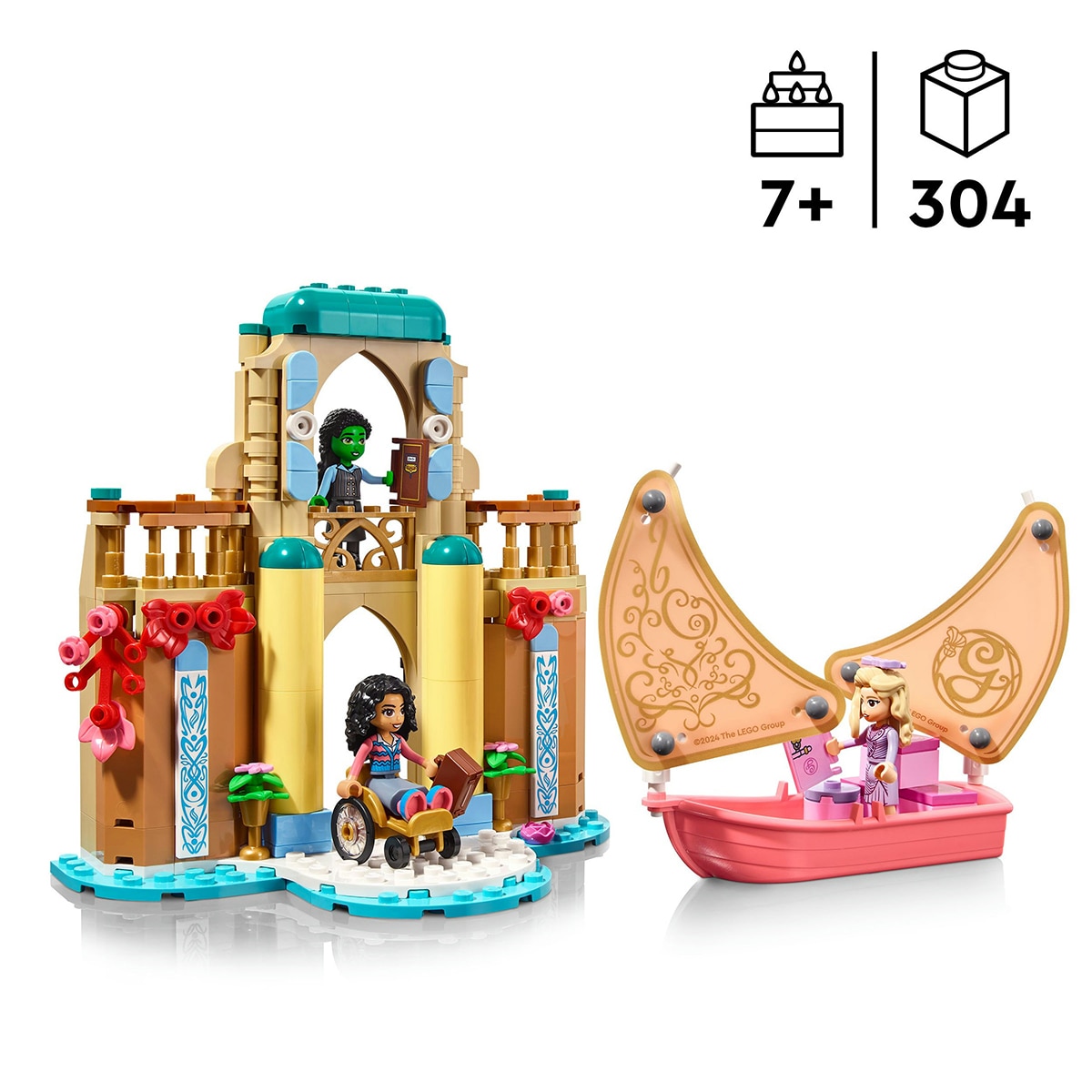 Juego de construcción Glinda, Elphaba y Nessarose en Shiz University LEGO - 75681 4