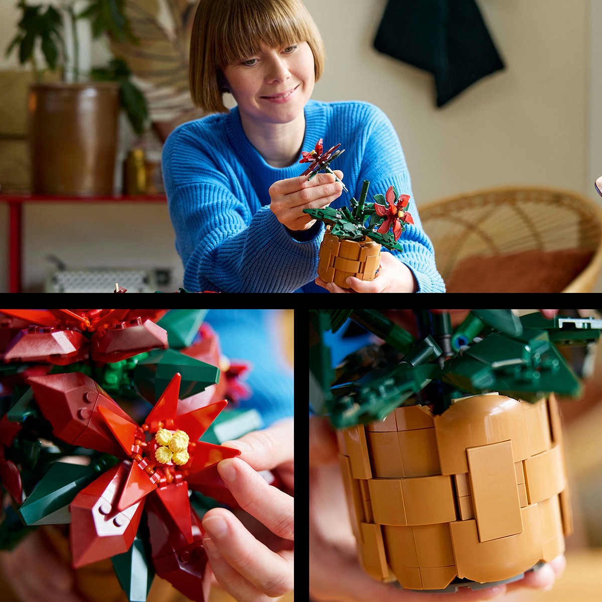 Poinsétia Lego Botanicals 8