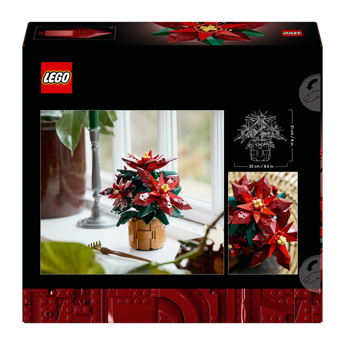 Poinsétia Lego Botanicals 10
