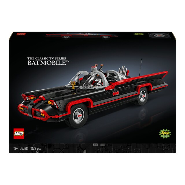 Juego de construcción Batman: Batmóvil de la Serie Clásica de TV LEGO