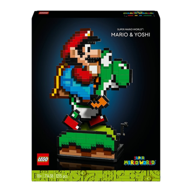 Juego de construcción Super Mario World: Mario y Yoshi LEGO