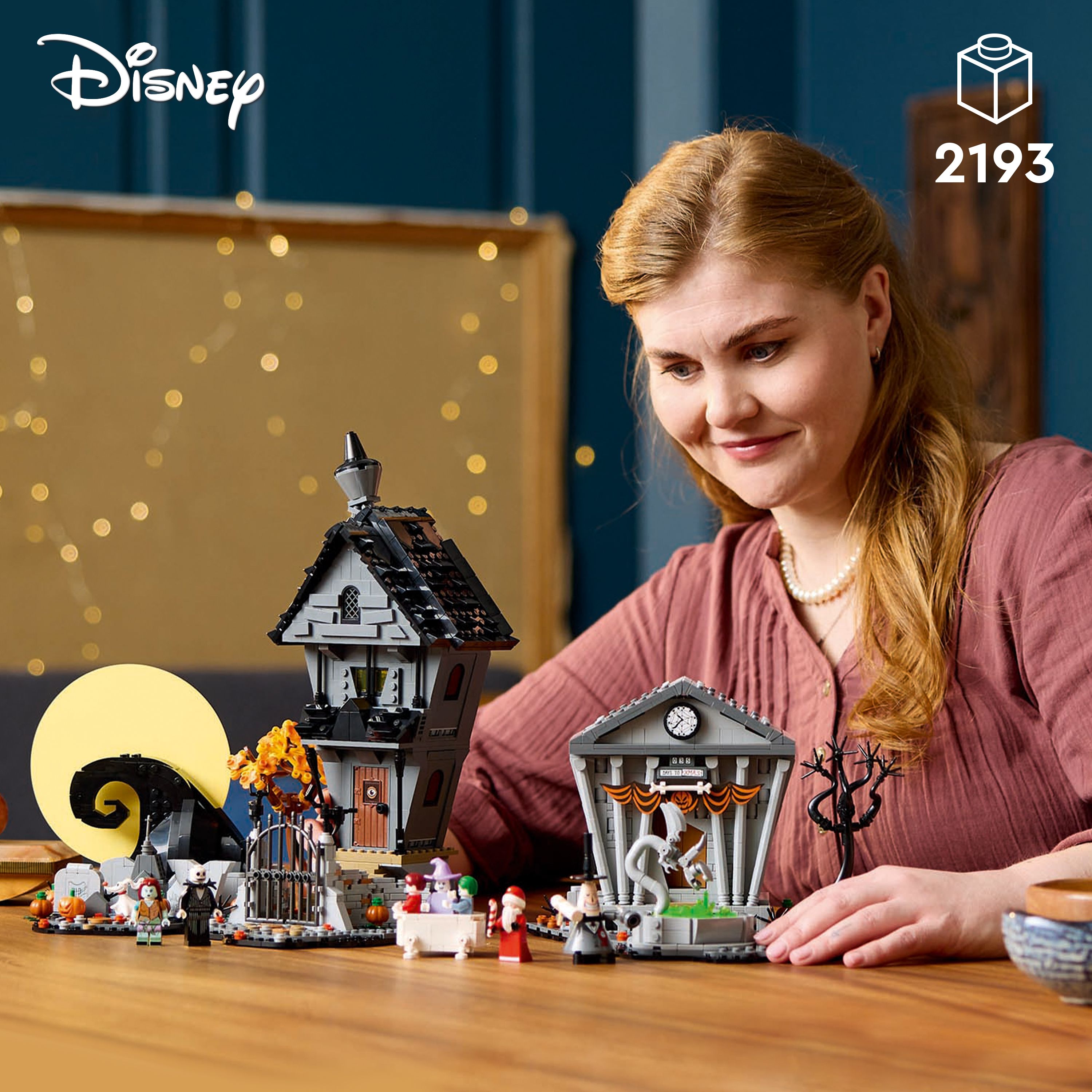 Jogo de Construção Disney Tim Burton: Pesadelo Antes do Natal Lego Ideas 2