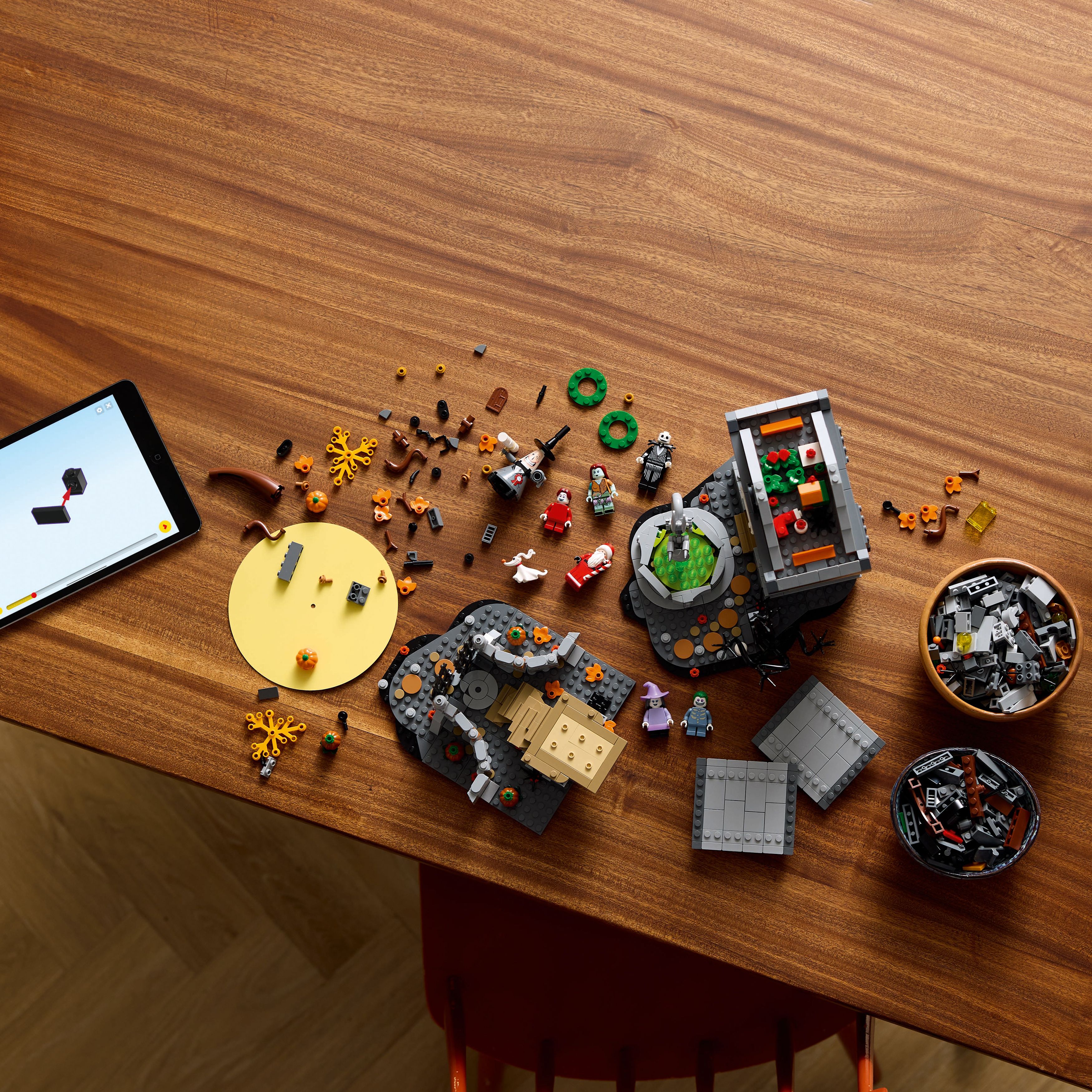 Jogo de Construção Disney Tim Burton: Pesadelo Antes do Natal Lego Ideas 3