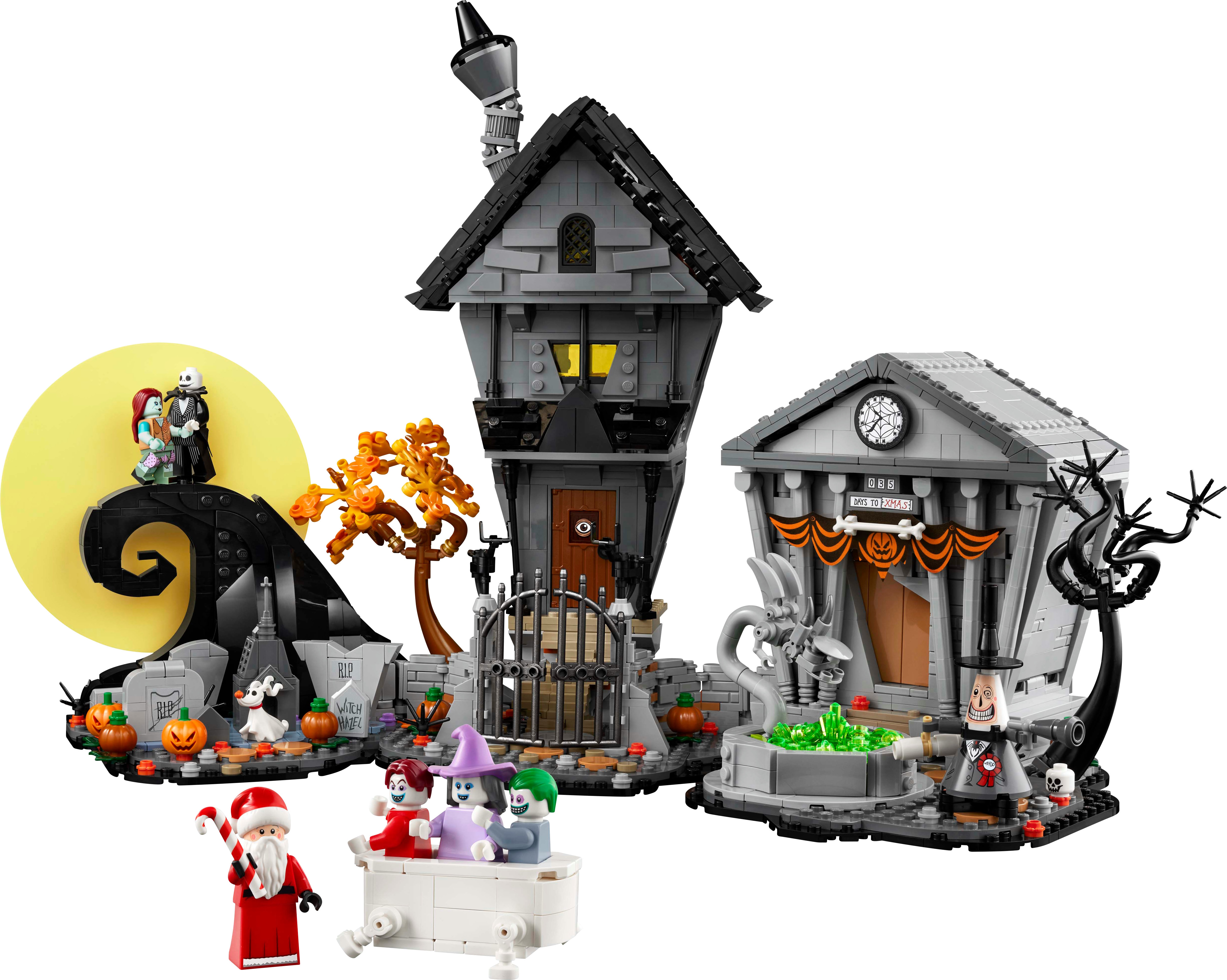 Jogo de Construção Disney Tim Burton: Pesadelo Antes do Natal Lego Ideas 5