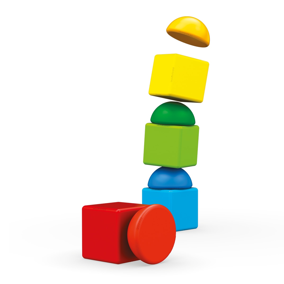 Juego de construcción Magicuble Stacking 8 piezas Toy Partner 2