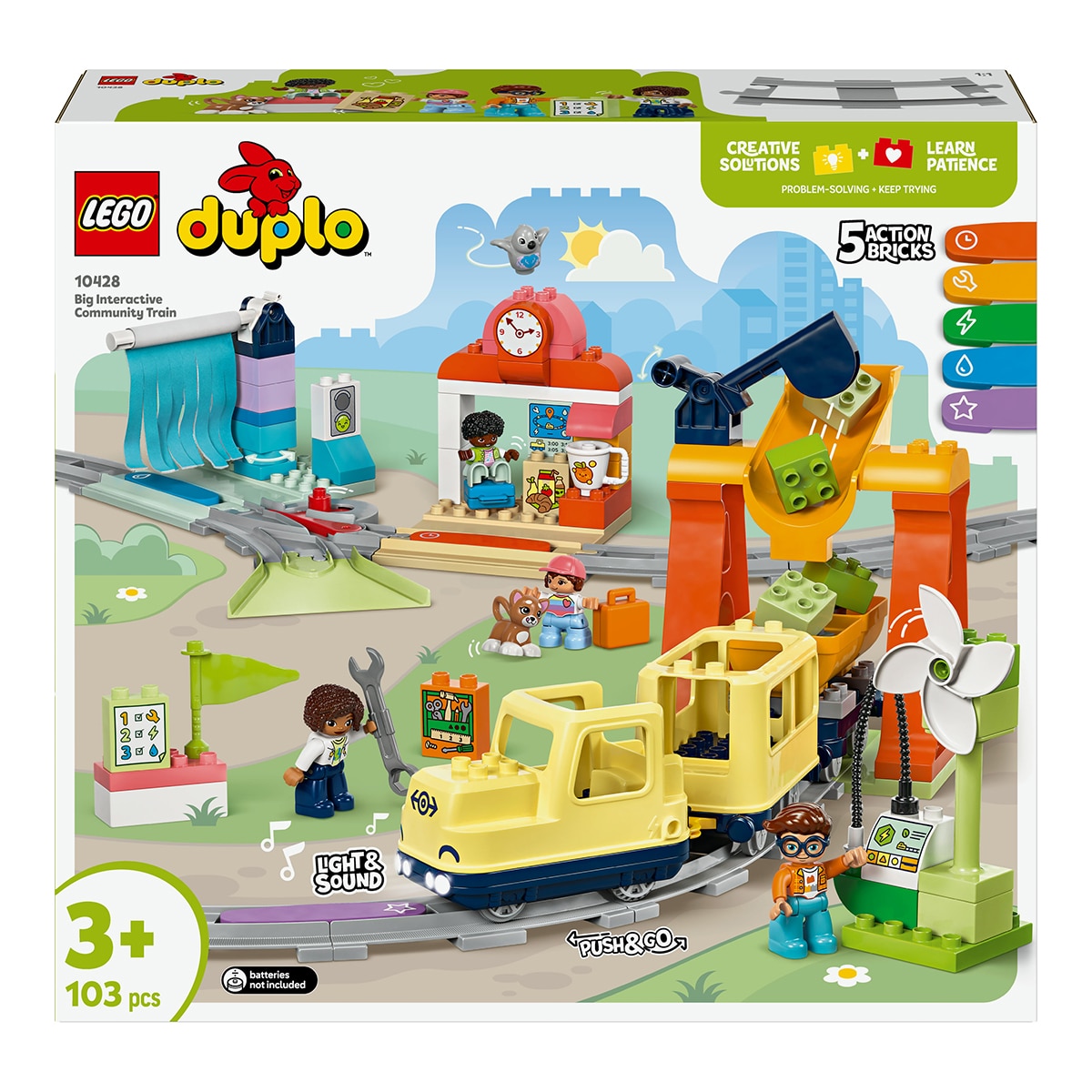 Imagem 0 de Grande Comboio Comunitário Interativo Lego Duplo