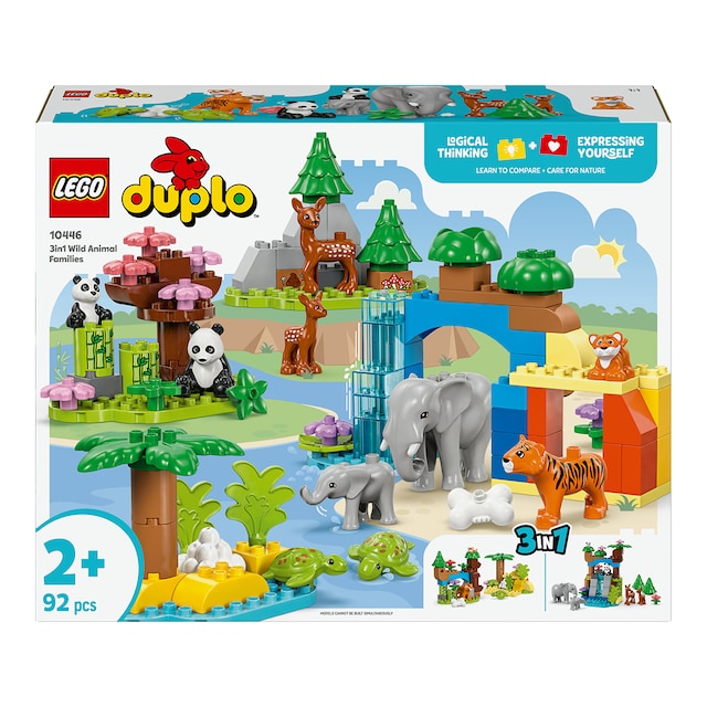 Juego de construcción Familias de la Fauna Salvaje "3 en 1" LEGO DUPLO