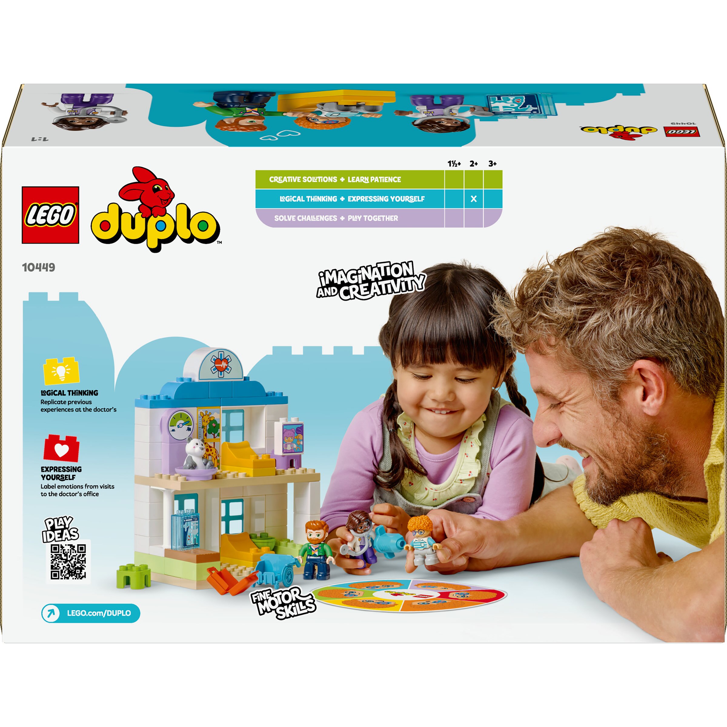 Juego de construcción Primera Vez: Visita al Médico LEGO DUPLO - 10449 10