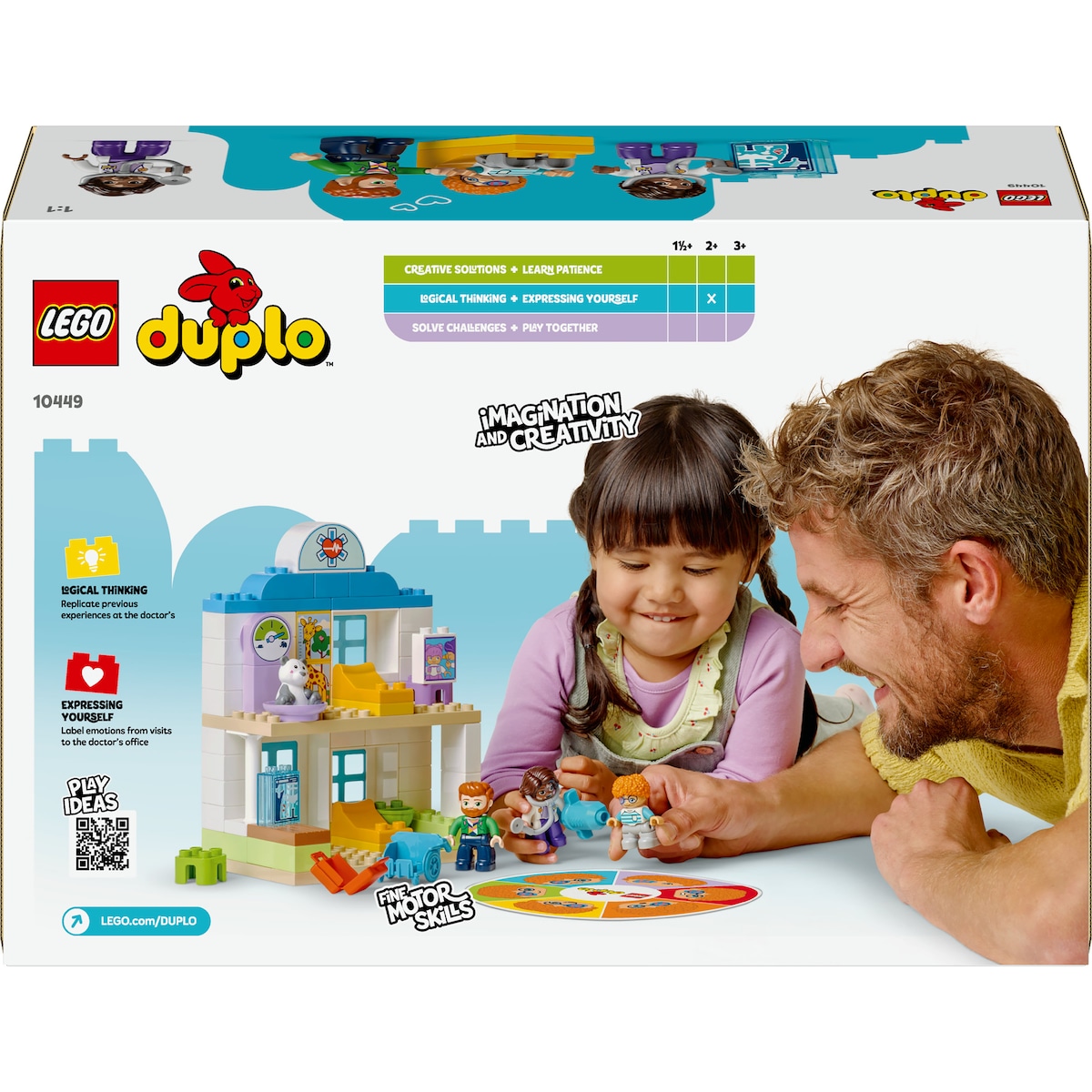 Juego de construcción Primera Vez: Visita al Médico LEGO DUPLO - 10449 10