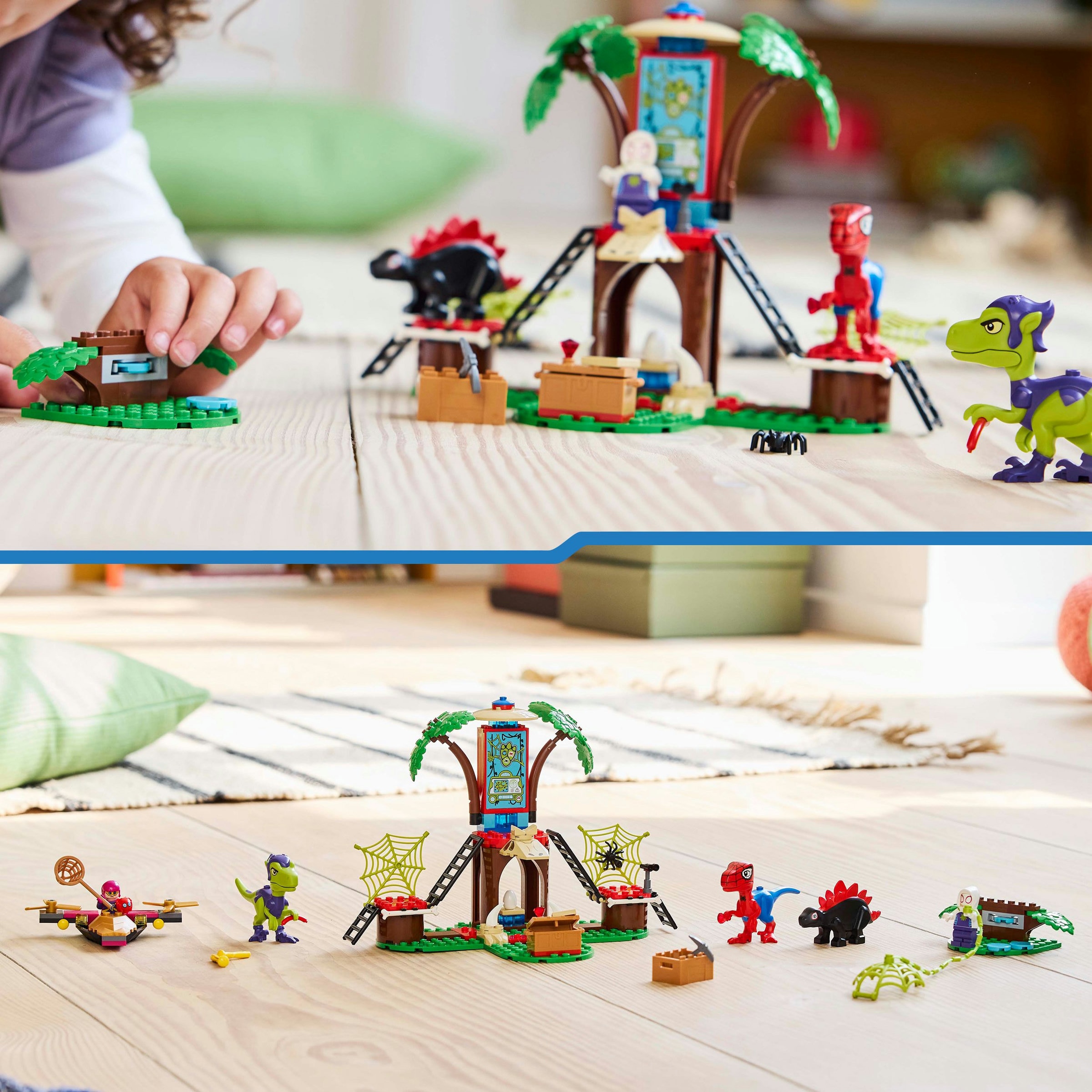 Juego de construcción Spidey y Gobby: Batalla de Raptores en la Base de la Casa del Árbol LEGO Marvel - 11200 7