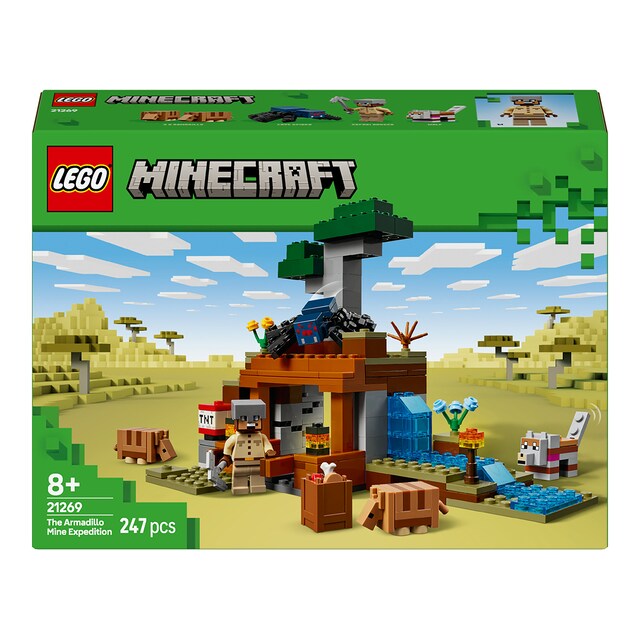 Juego de construcción La Expedición a la Mina del Armadillo LEGO Minecraft