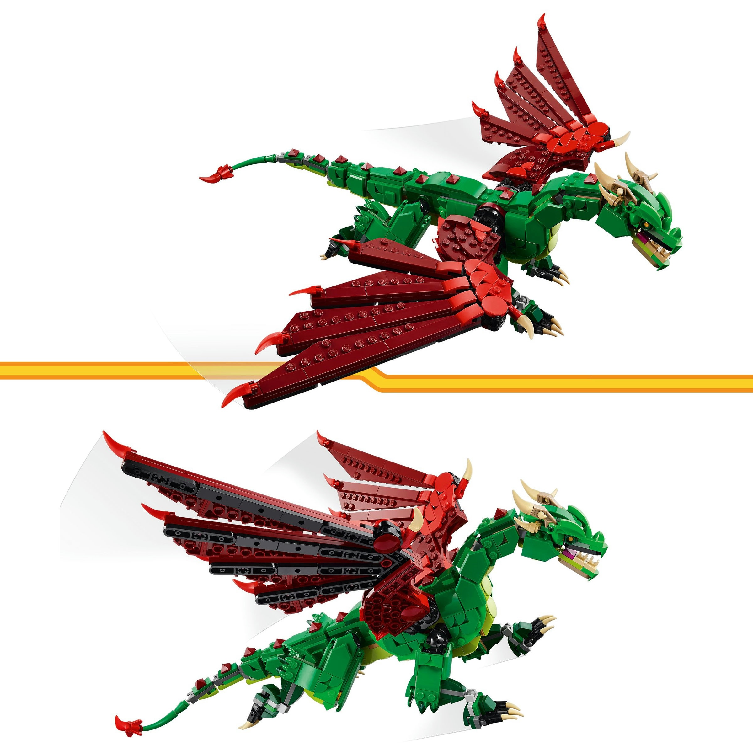 Dragão Medieval Lego Creator    5