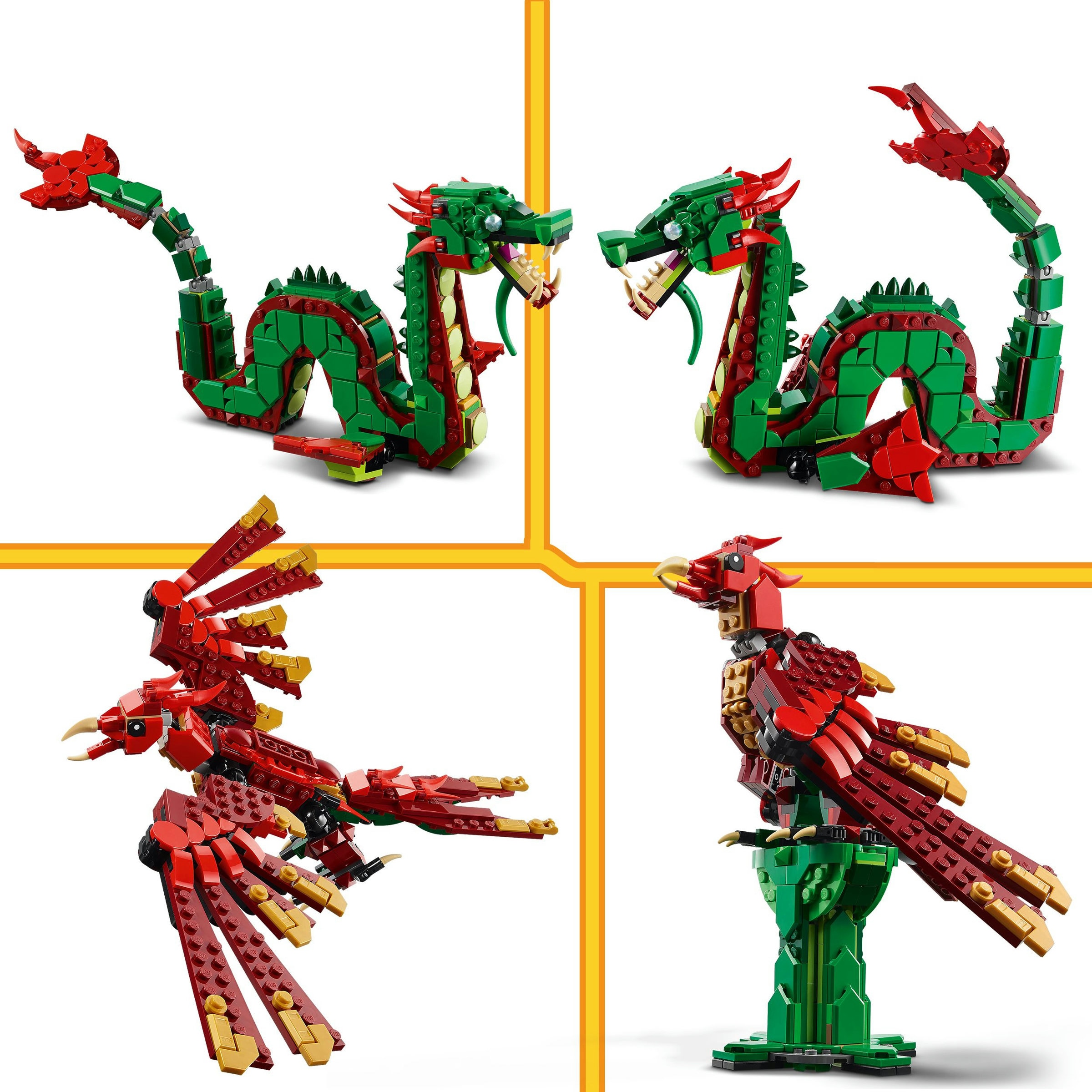 Dragão Medieval Lego Creator    6