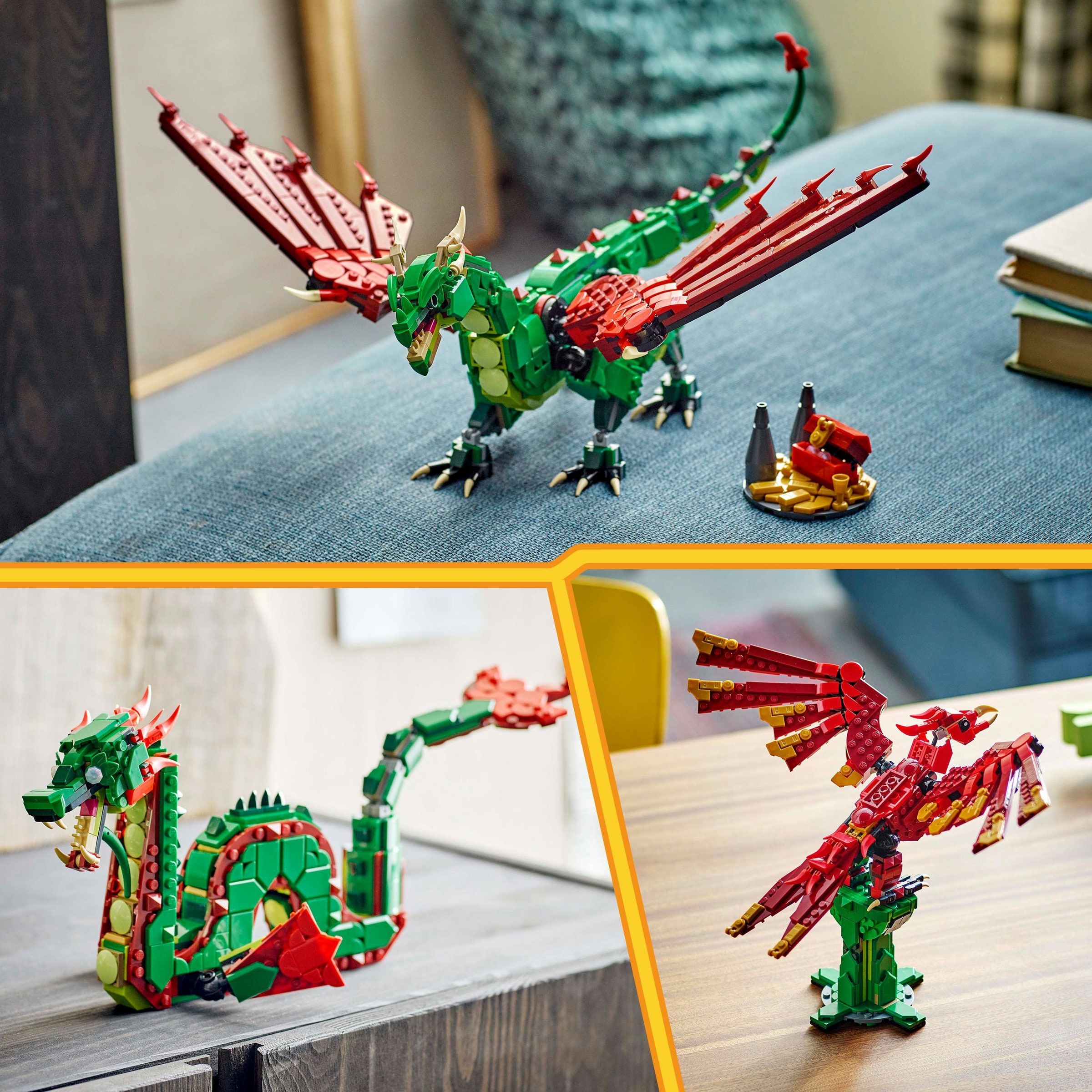 Dragão Medieval Lego Creator    7