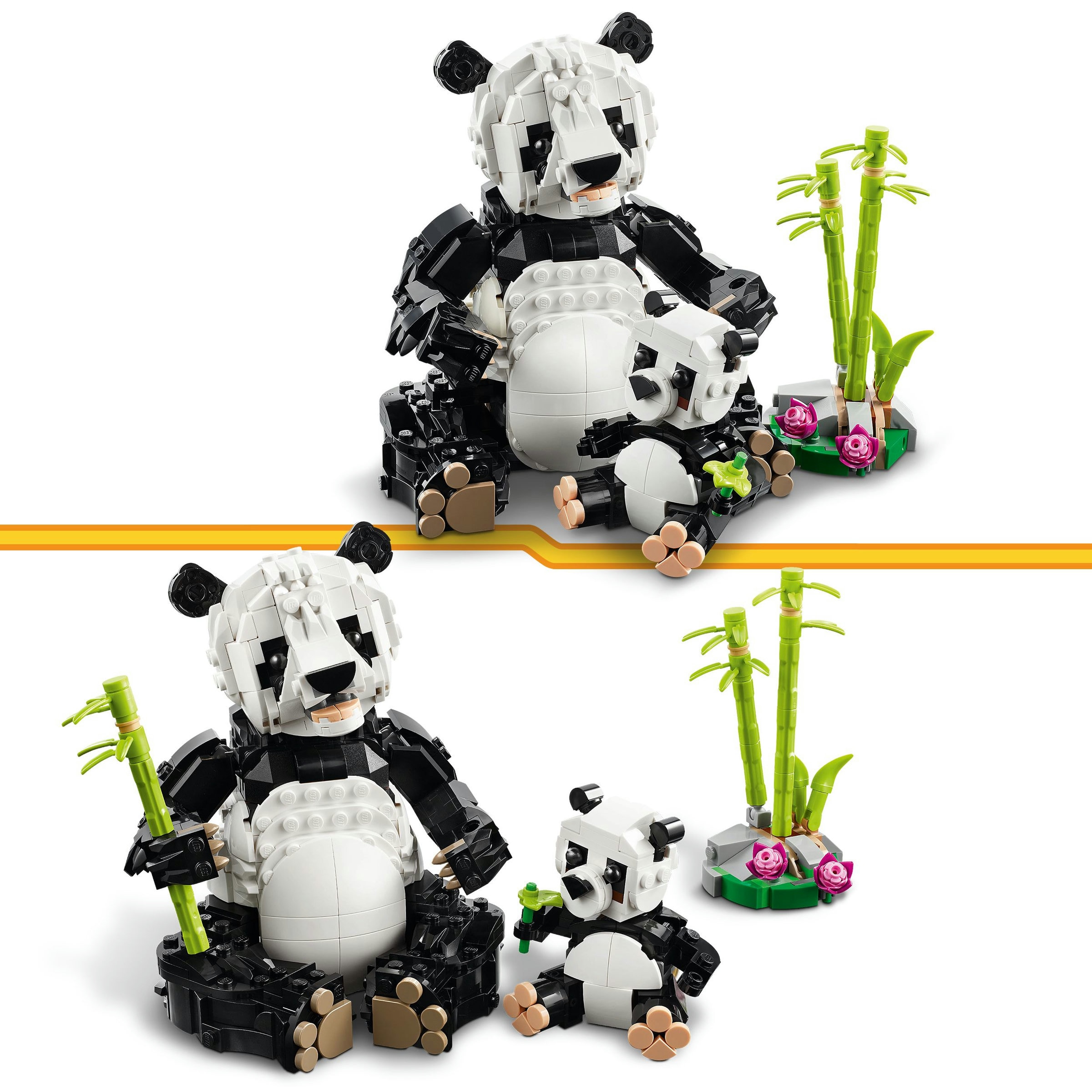 Juego de construcción Fauna Salvaje: Familia de Pandas LEGO Creator - 31165 6