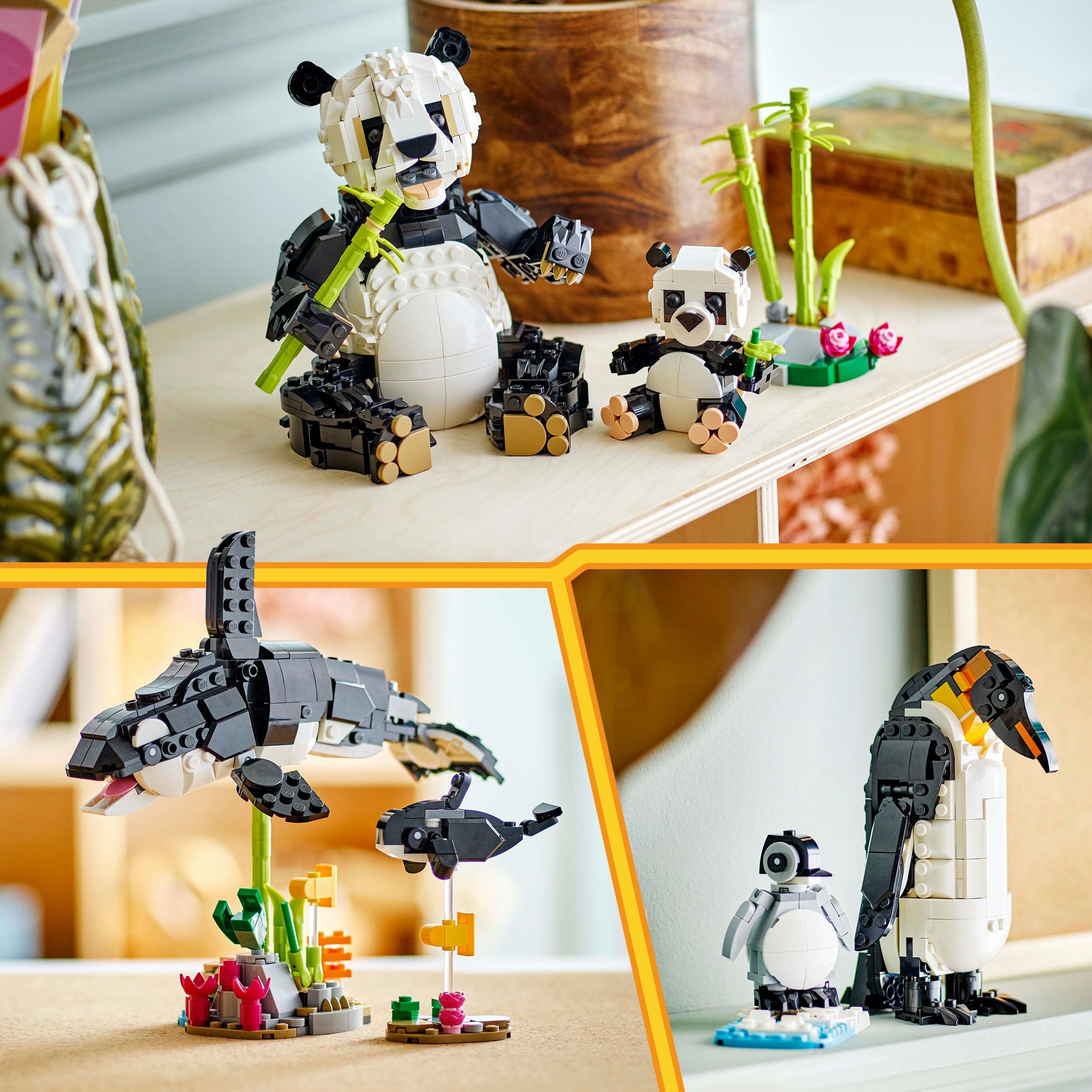 Juego de construcción Fauna Salvaje: Familia de Pandas LEGO Creator - 31165 8