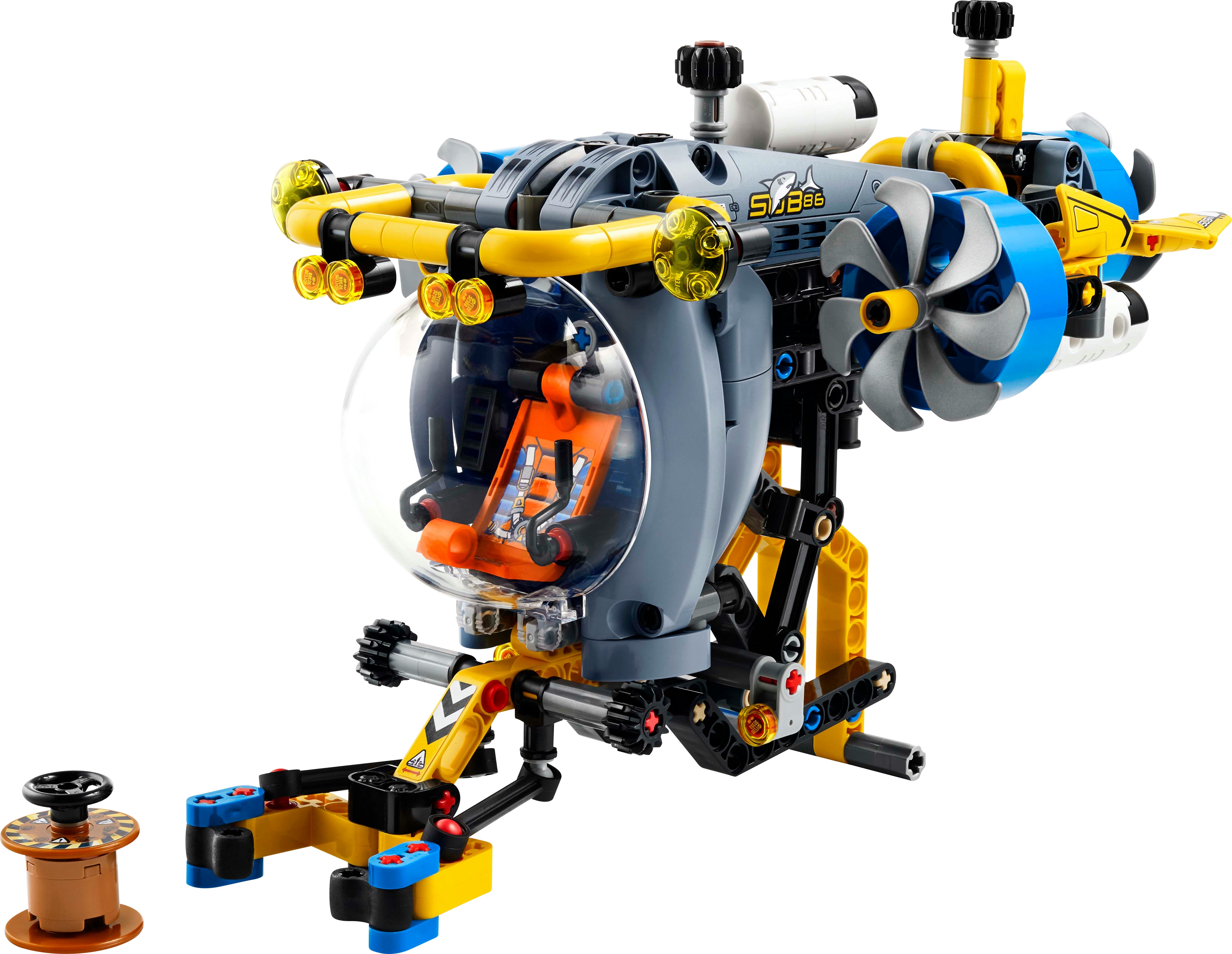 Juego de construcción Submarino de Aguas Profundas LEGO - 42201 7