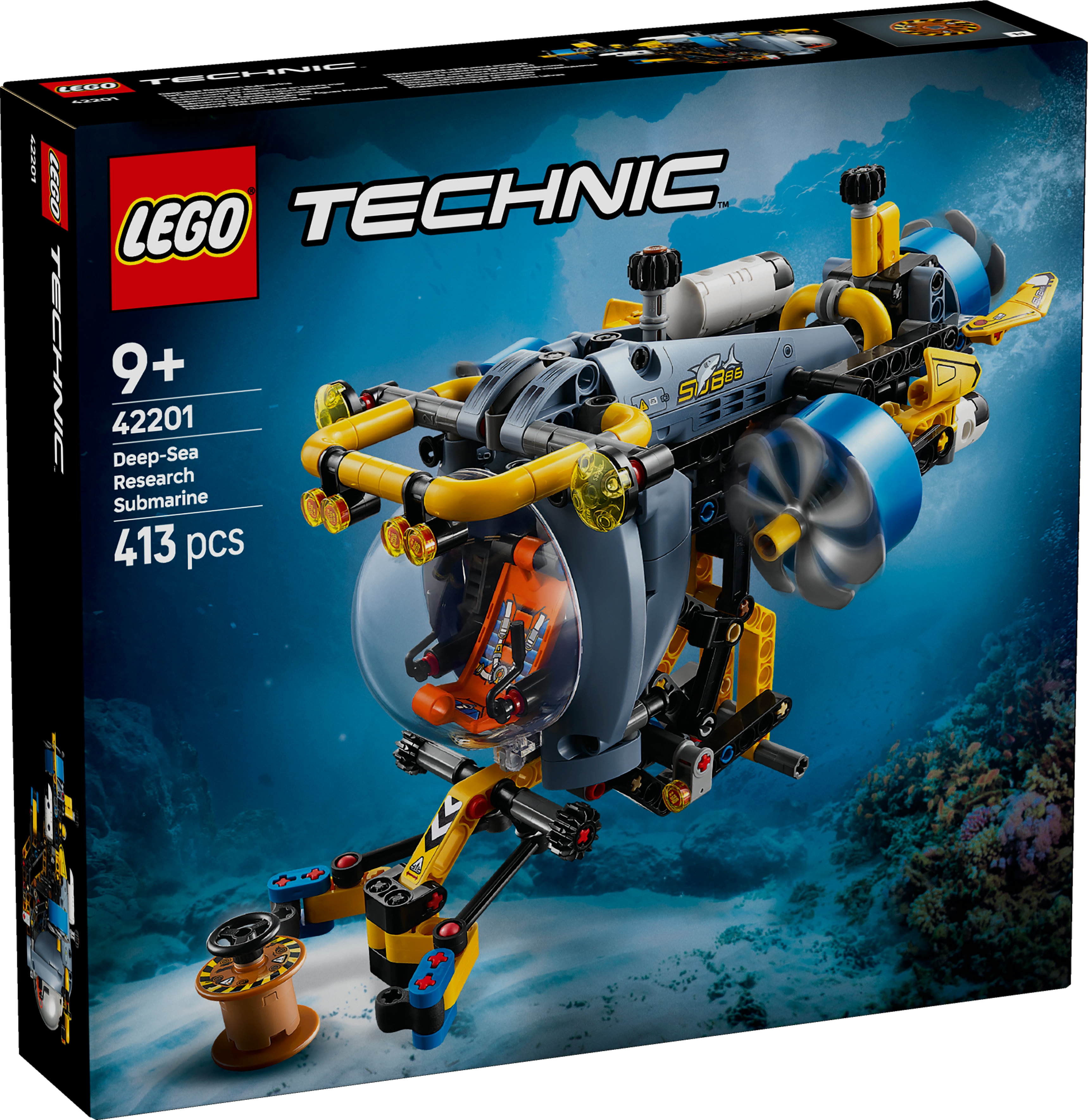 Juego de construcción Submarino de Aguas Profundas LEGO - 42201 8