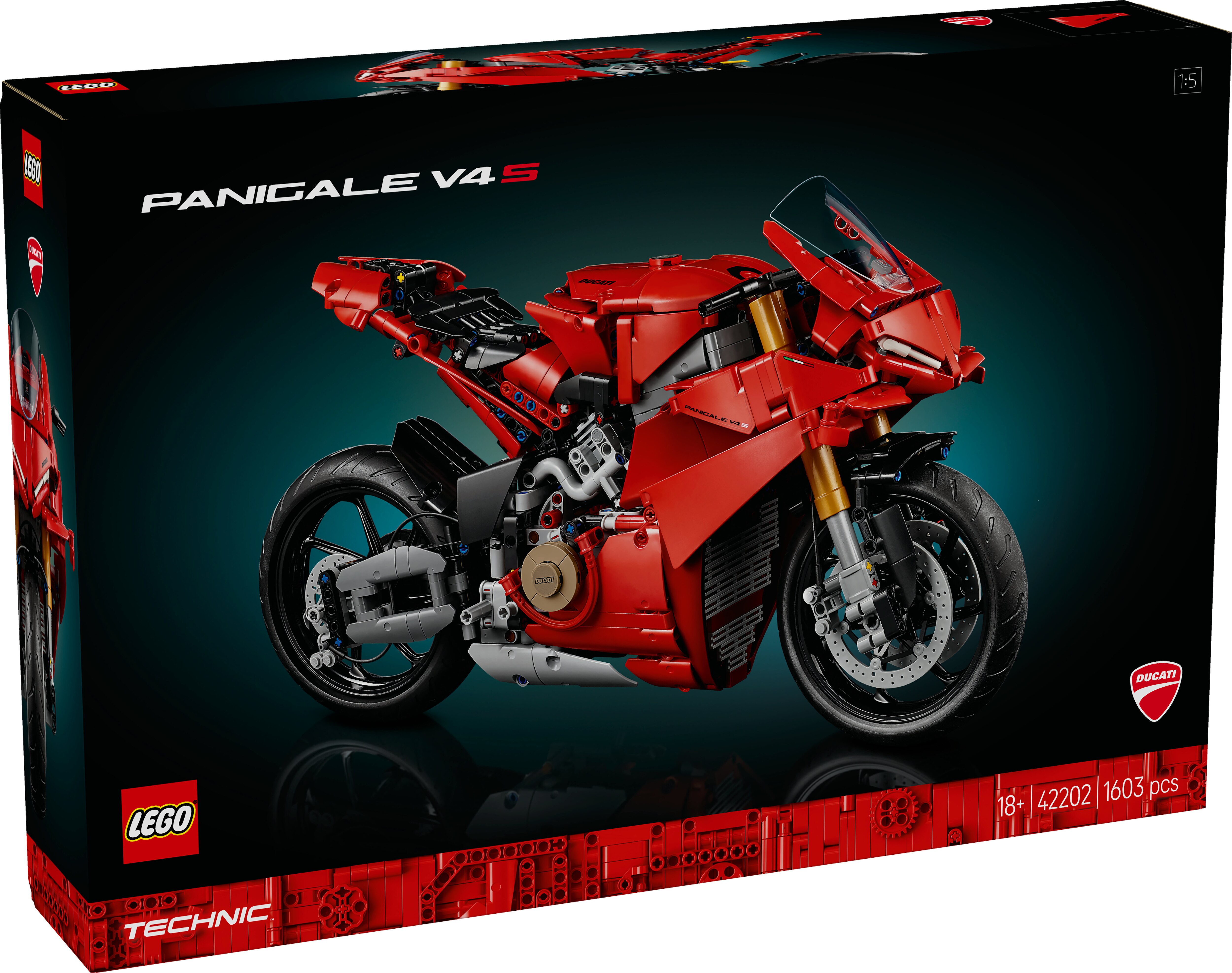 Juego de construcción Moto Ducati Panigale V4 S LEGO Technic - 42202 8