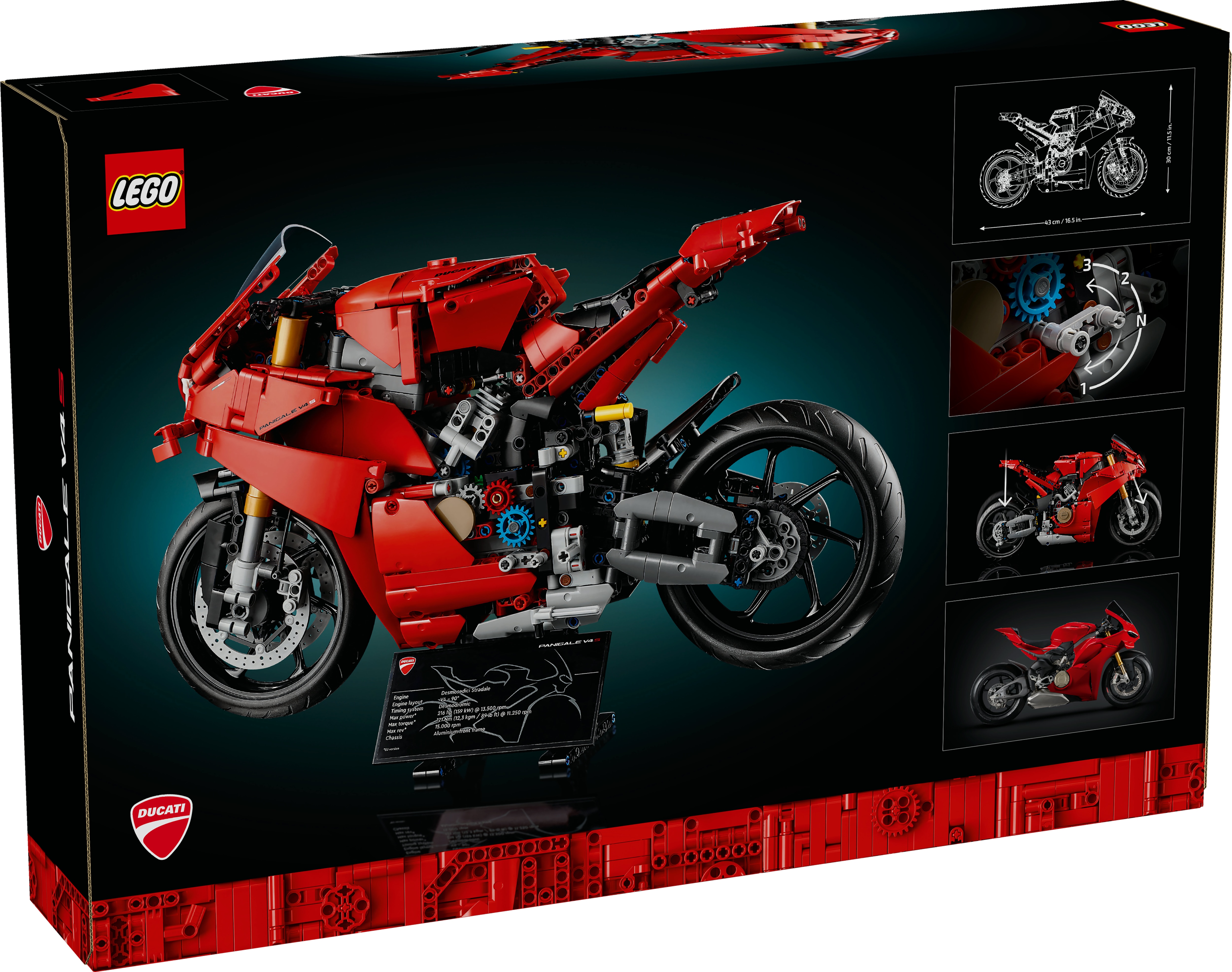 Juego de construcción Moto Ducati Panigale V4 S LEGO Technic - 42202 9