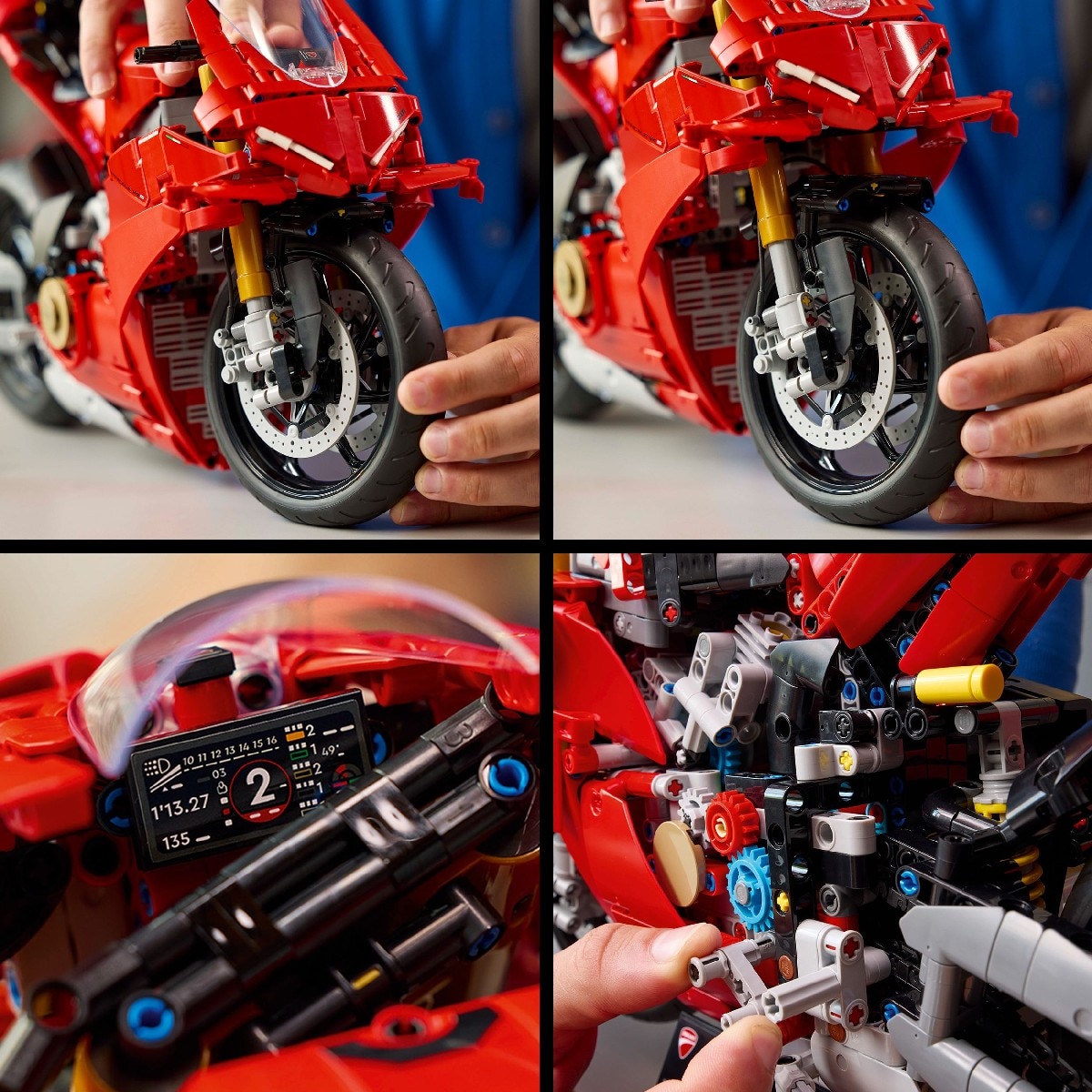 Juego de construcción Moto Ducati Panigale V4 S LEGO Technic - 42202 12
