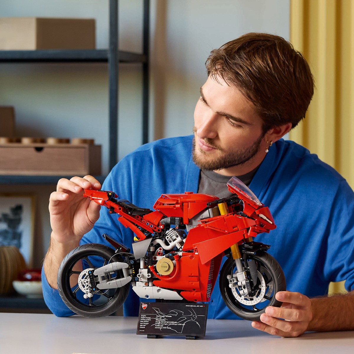 Juego de construcción Moto Ducati Panigale V4 S LEGO Technic - 42202 13