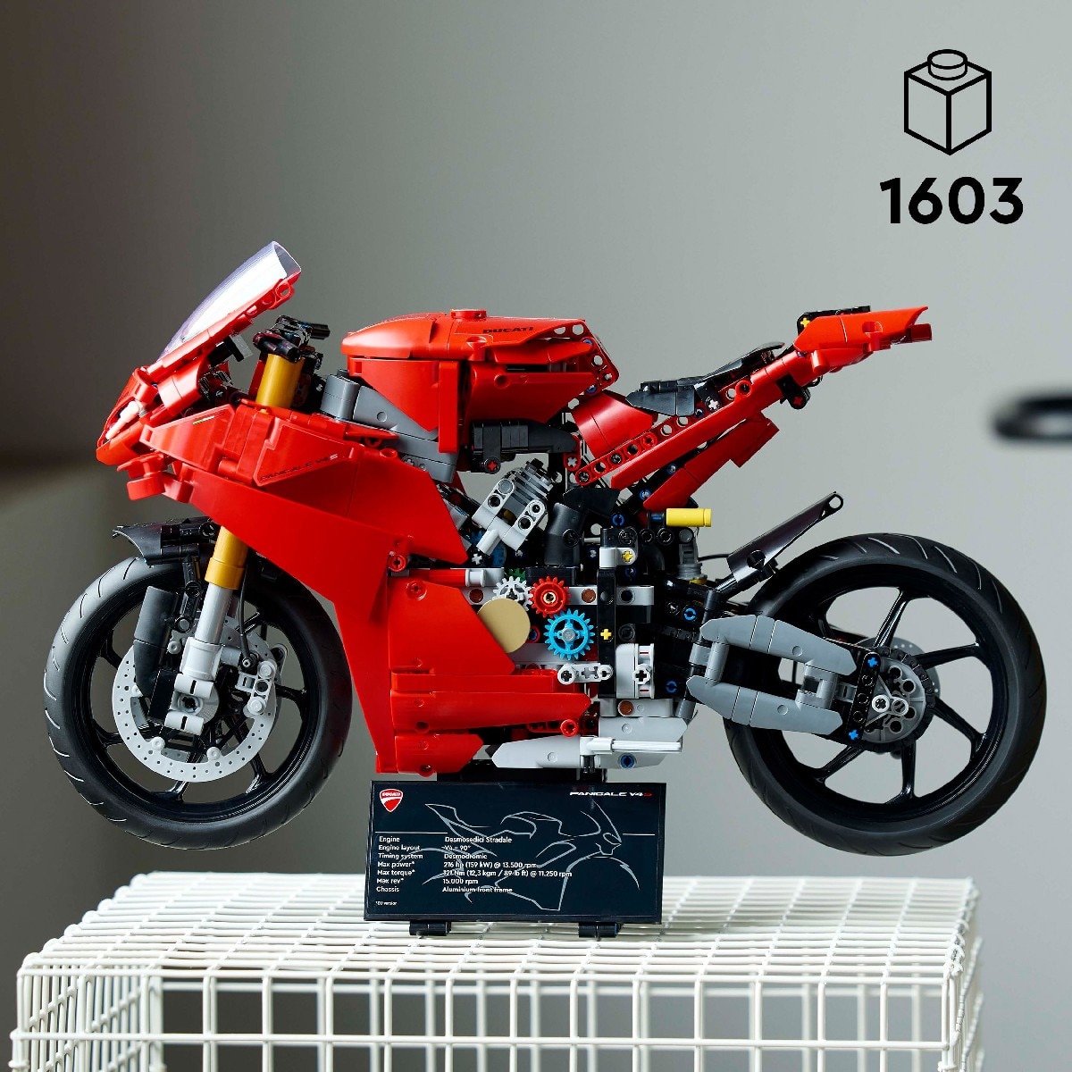 Juego de construcción Moto Ducati Panigale V4 S LEGO Technic - 42202 14