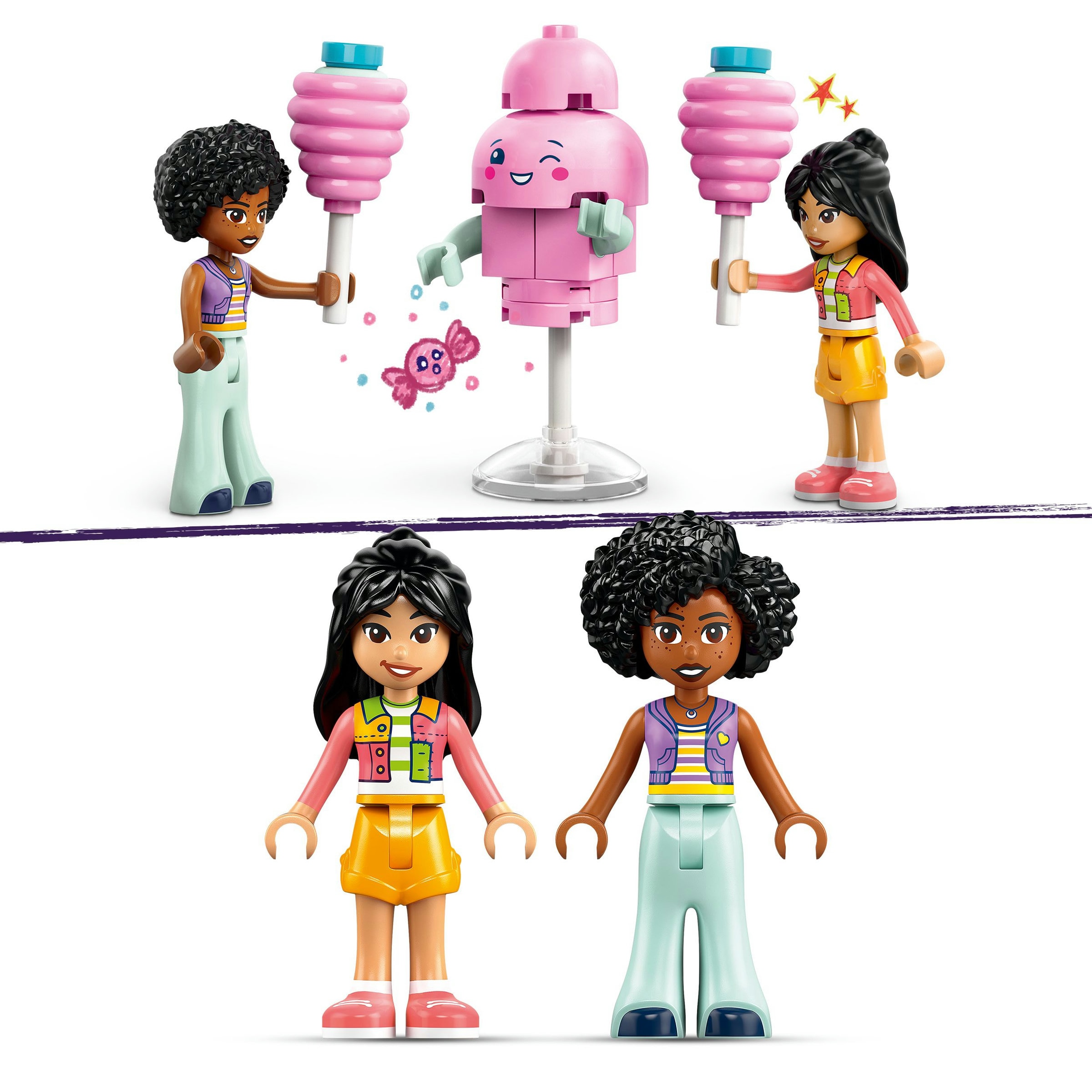 Juego de construcción Puesto de Algodón de Azúcar y Moto LEGO Friends - 42643 6