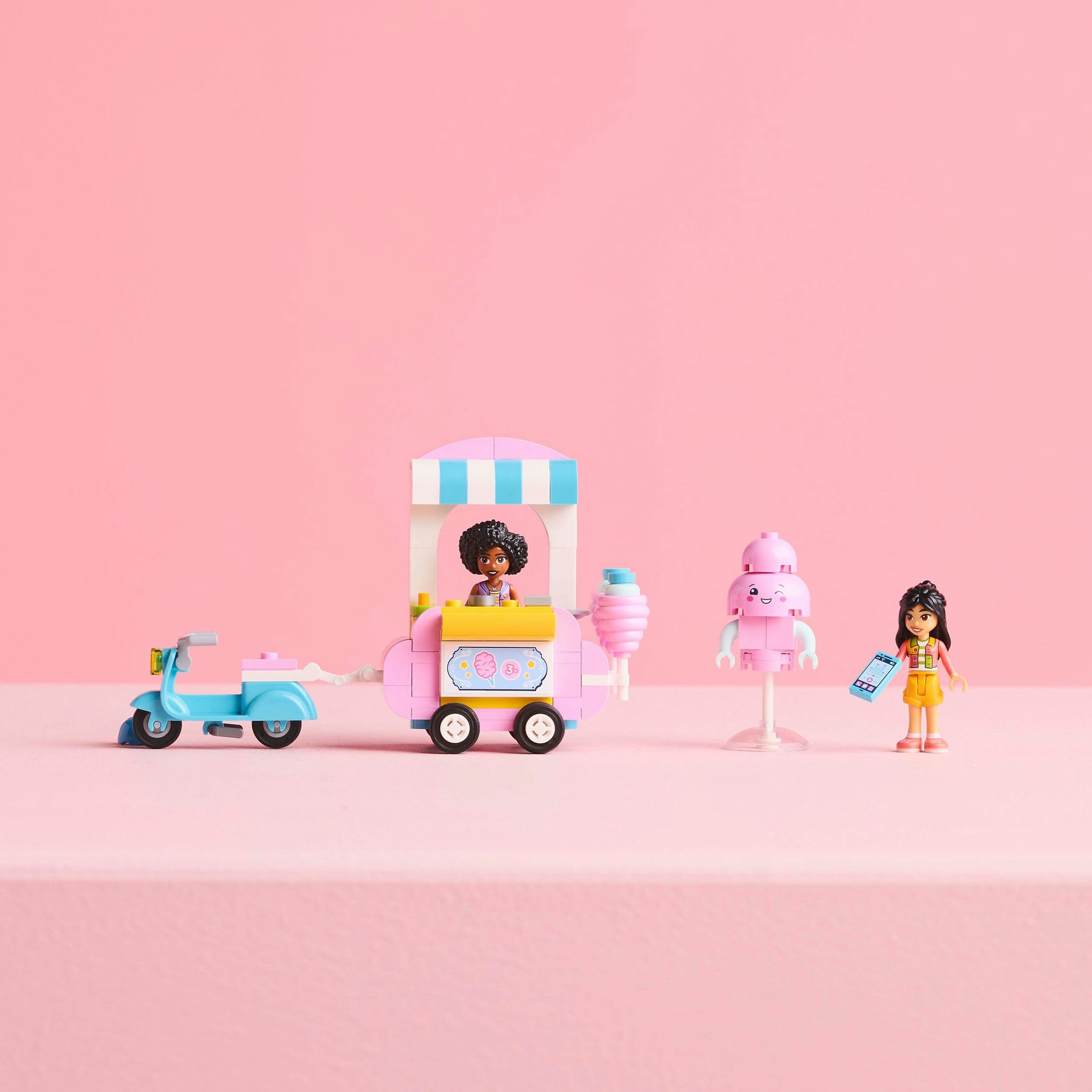 Juego de construcción Puesto de Algodón de Azúcar y Moto LEGO Friends - 42643 7