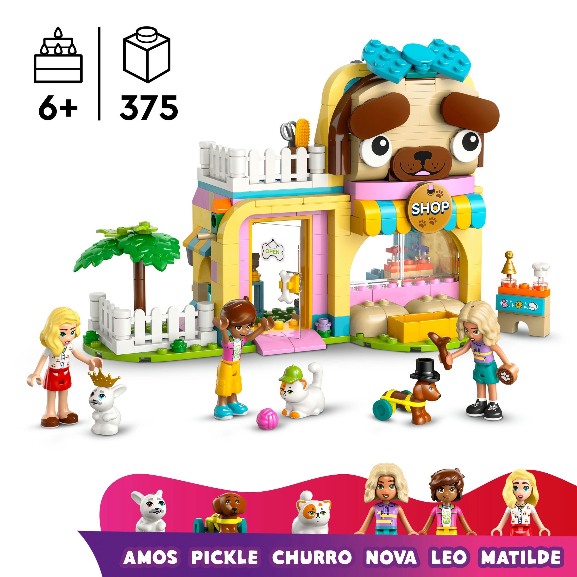 Juego de construcción Tienda de Accesorios para Mascotas LEGO Friends - 42650 5