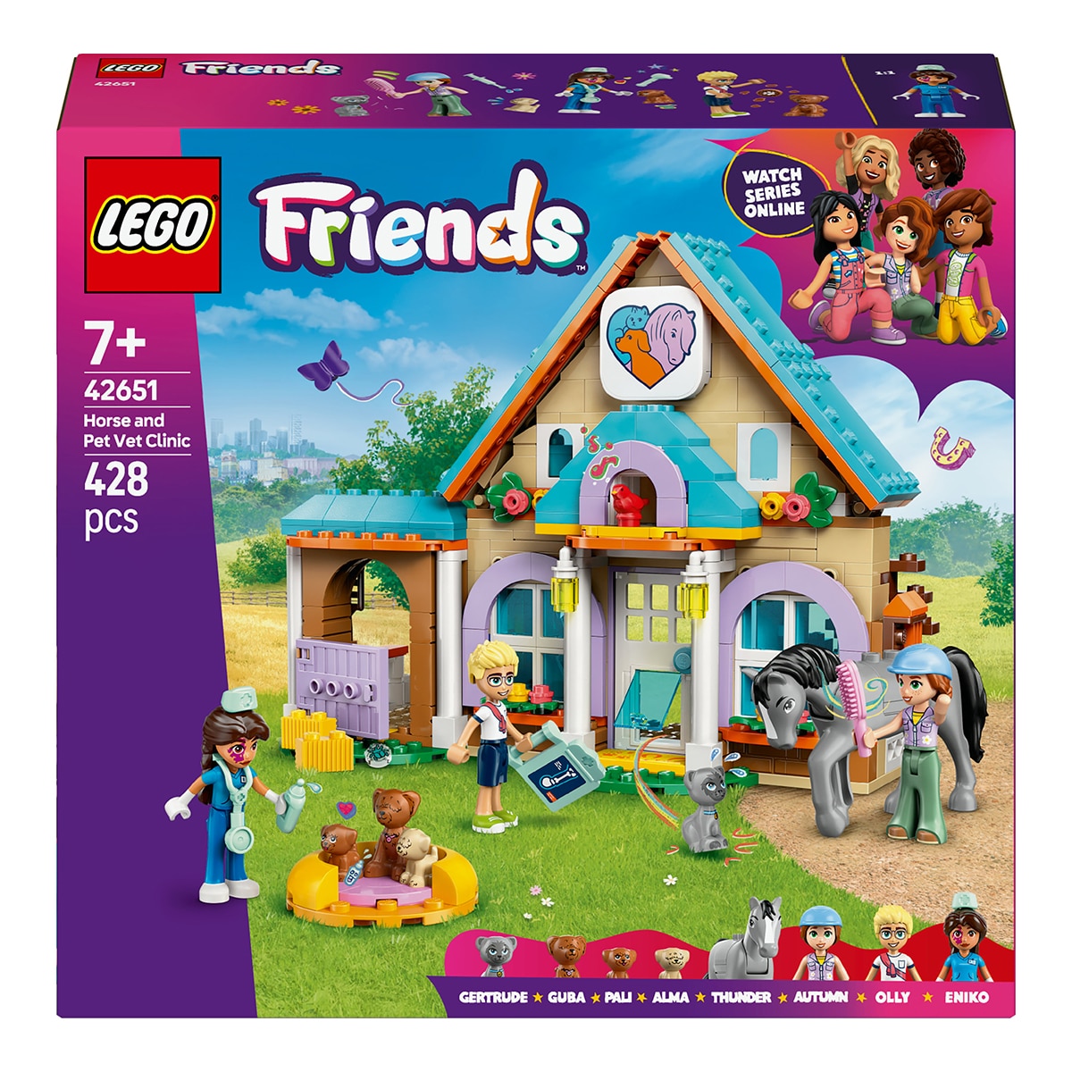 Clínica Veterinária para Cavalos e Animais de Estimação Lego Friends 1