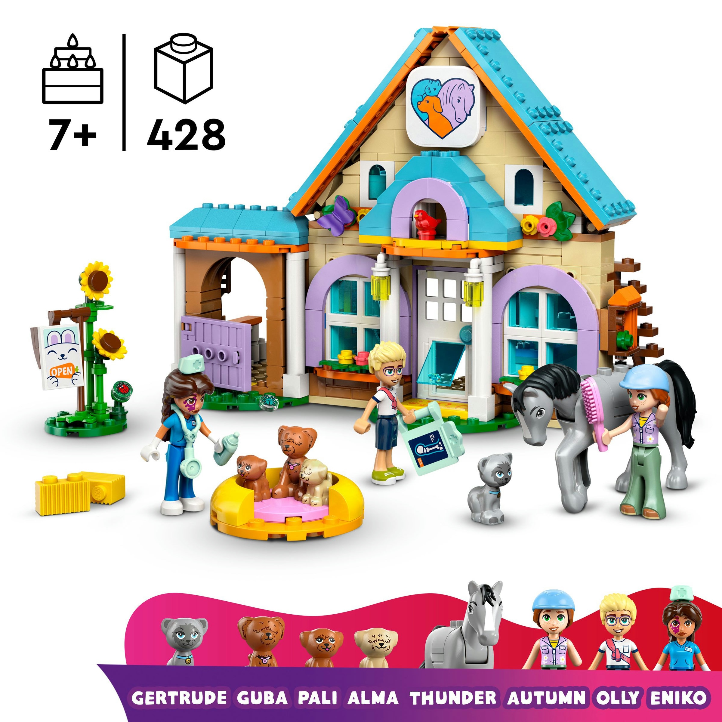 Clínica Veterinária para Cavalos e Animais de Estimação Lego Friends 4