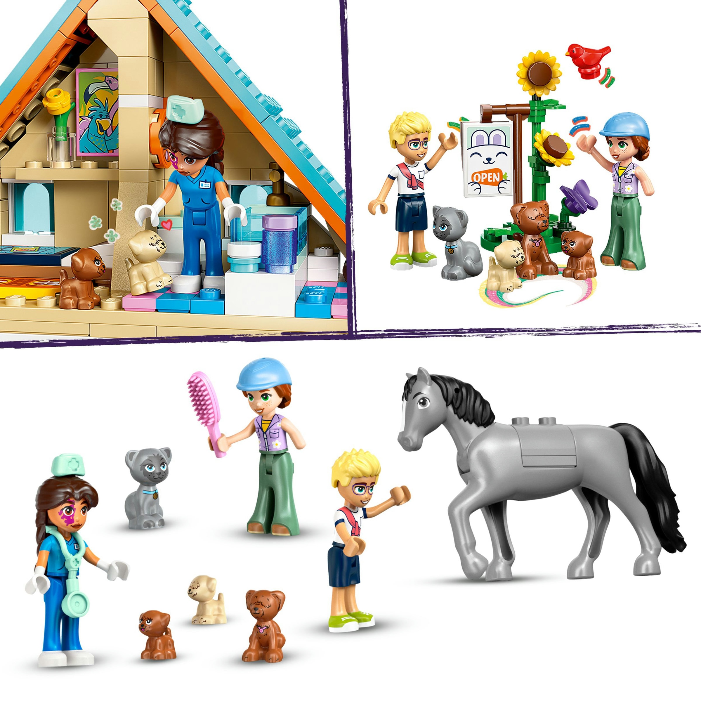 Clínica Veterinária para Cavalos e Animais de Estimação Lego Friends 6