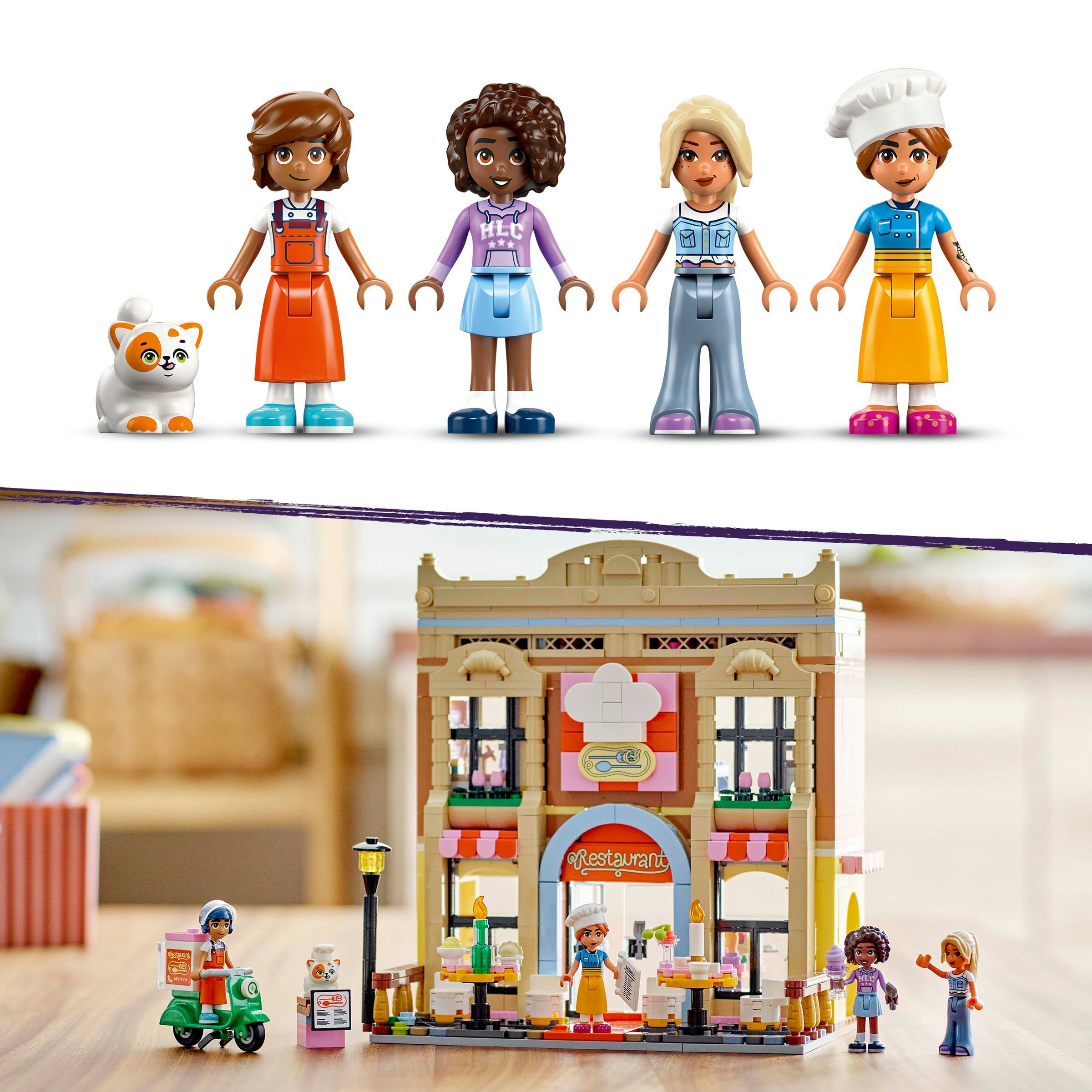 Juego de construcción Restaurante y Escuela de Cocina LEGO Friends - 42655 7