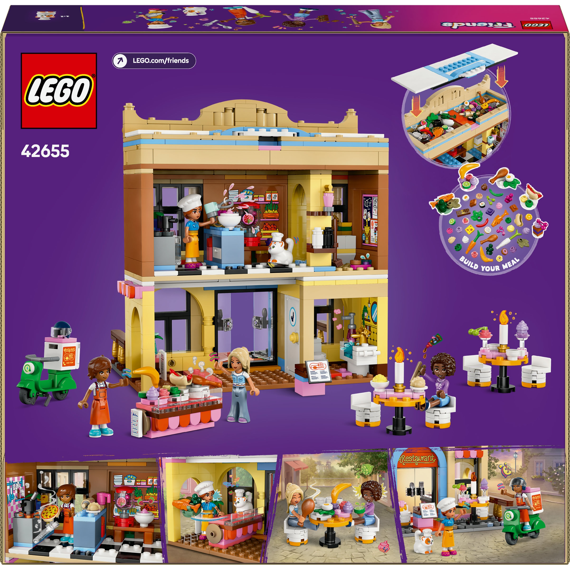 Juego de construcción Restaurante y Escuela de Cocina LEGO Friends - 42655 9