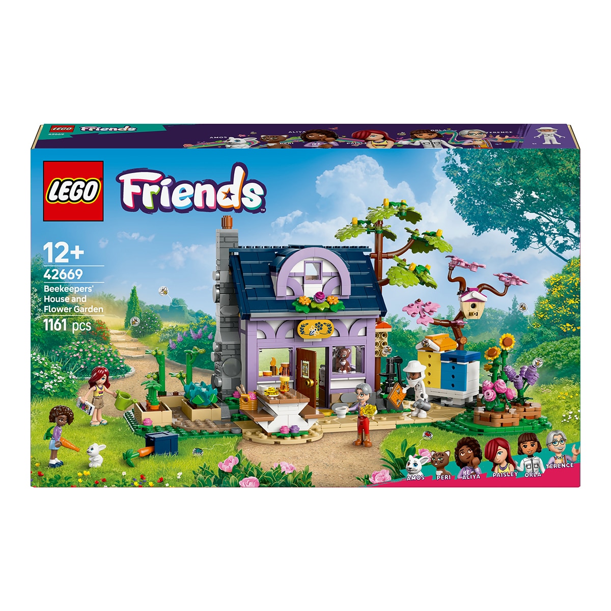 Casa dos Apicultores e Jardim de Flores Lego Friends 1