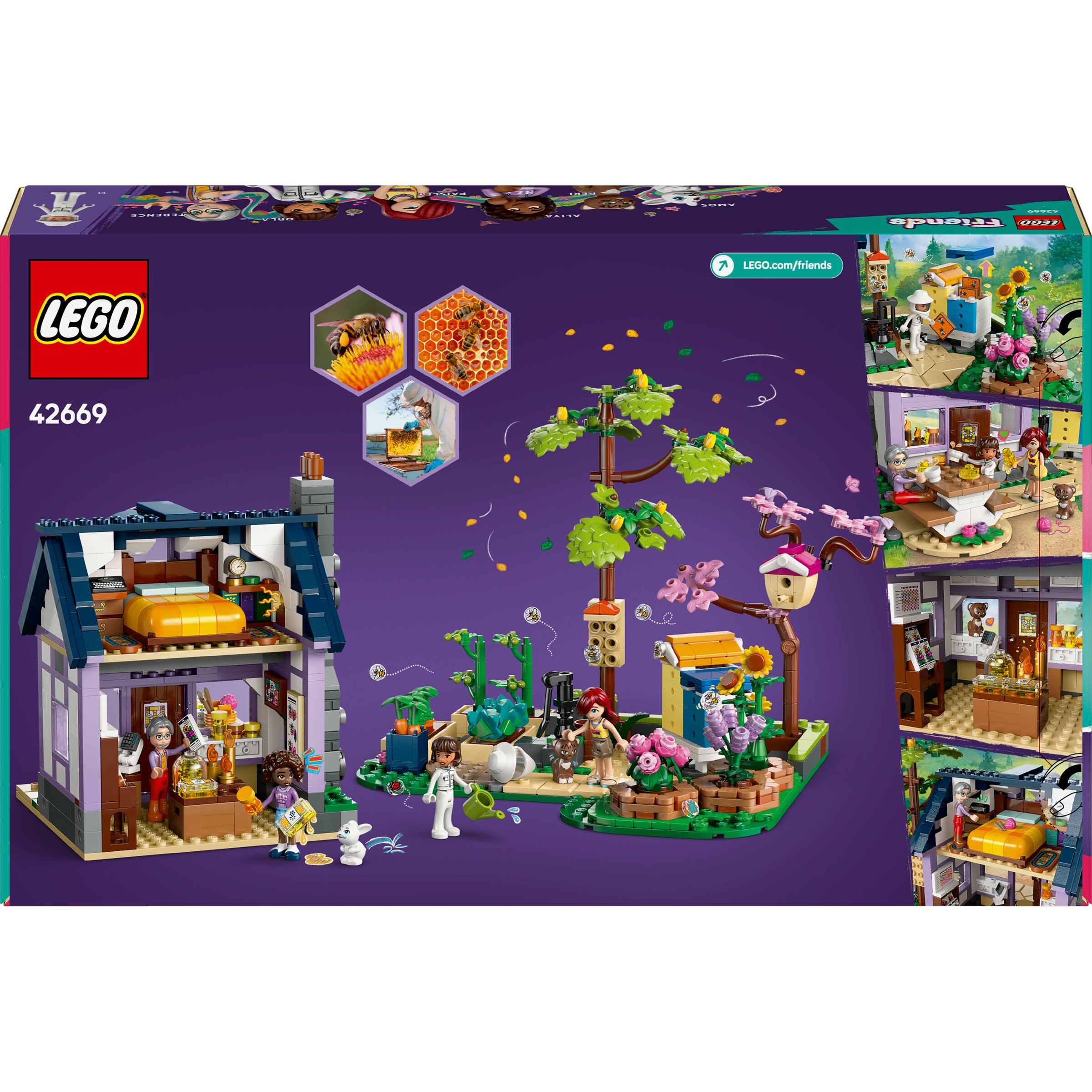 Casa dos Apicultores e Jardim de Flores Lego Friends 10
