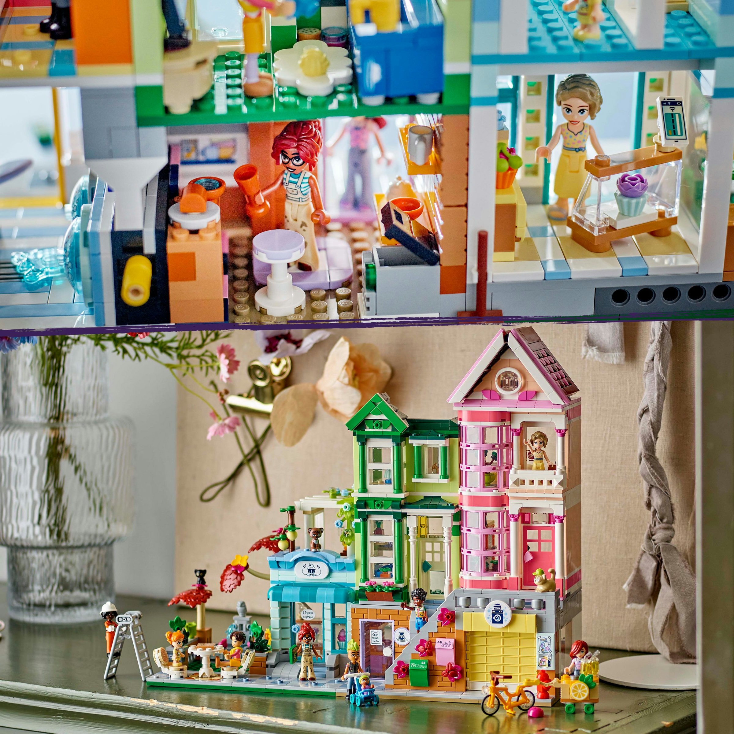 Juego de construcción Apartamentos y Tiendas de Heartlake City LEGO Friends - 42670 8