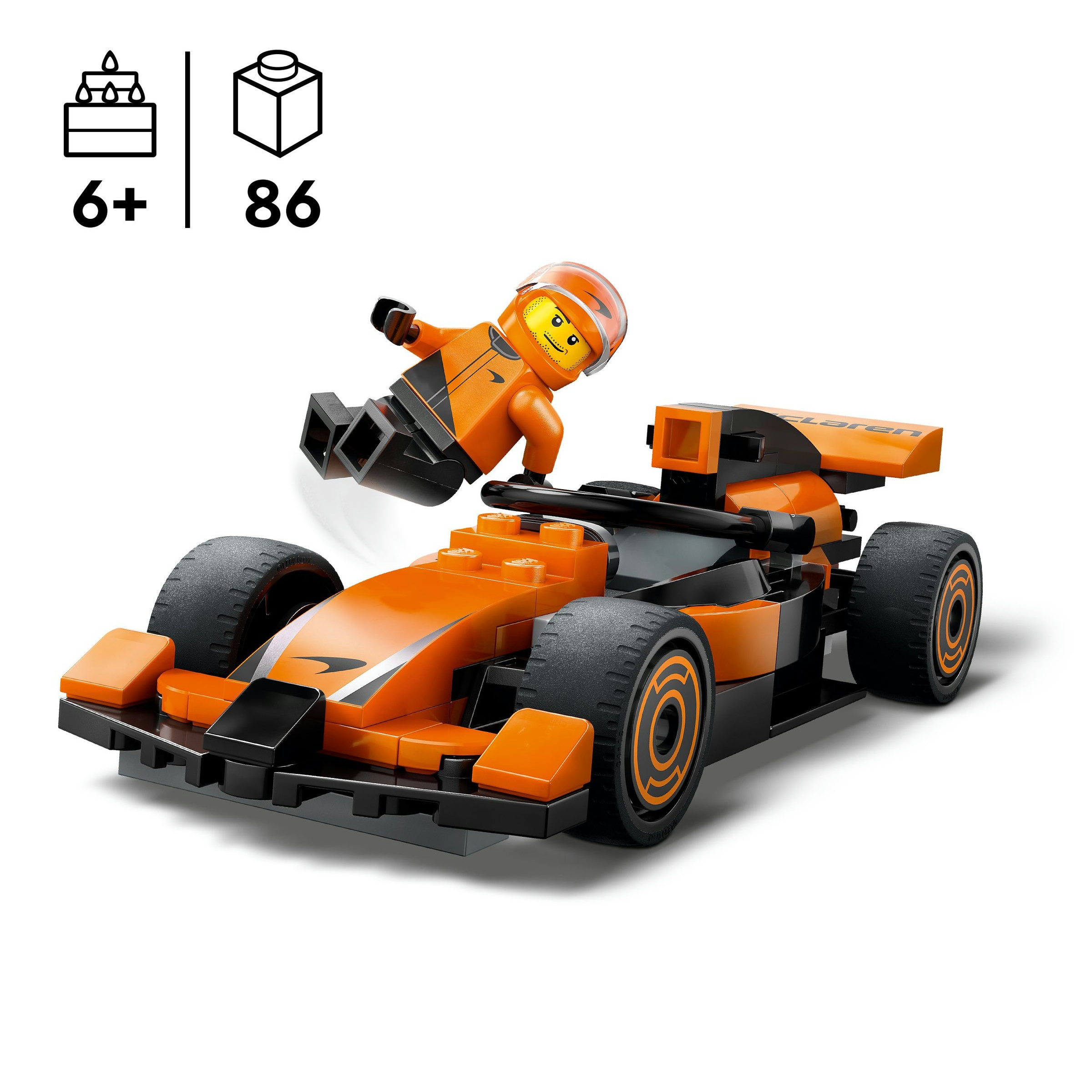 Juego de construcción Piloto de F1® con Coche McLaren LEGO City - 60442 4