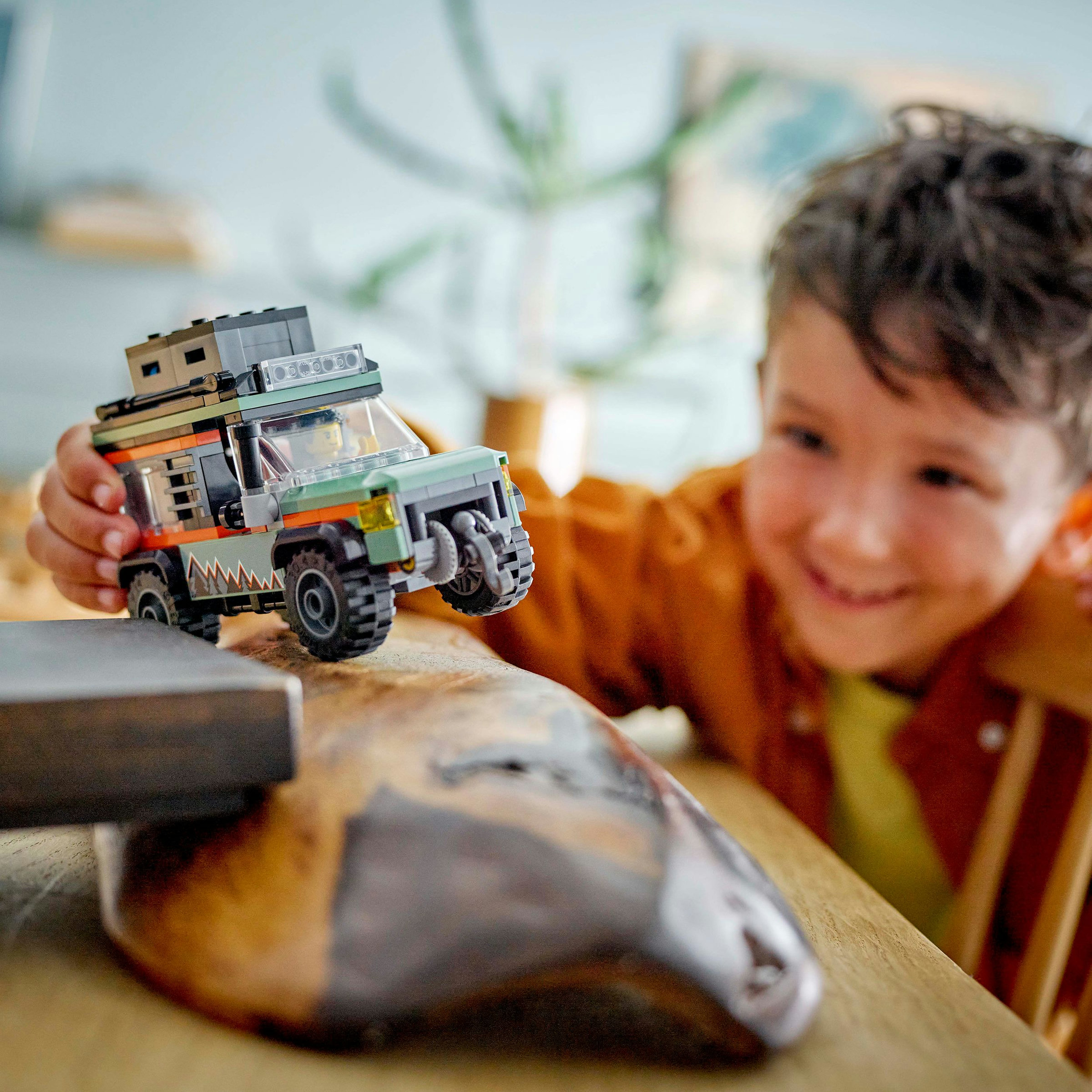 Carrinha de Montanha 4x4 Todo-o-Terreno Lego City 4