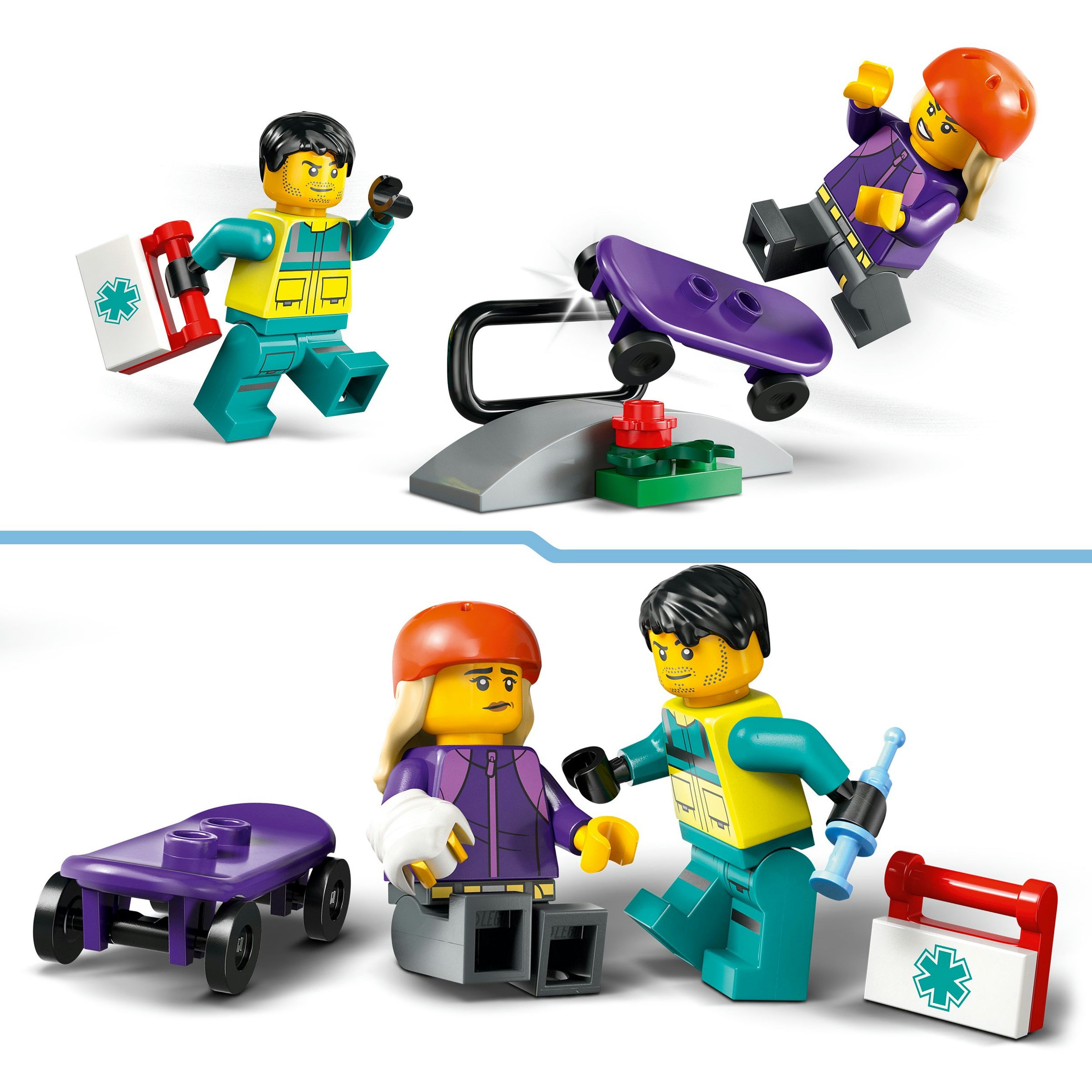 Juego de construcción Ambulancia de Emergencias LEGO City - 60451 6