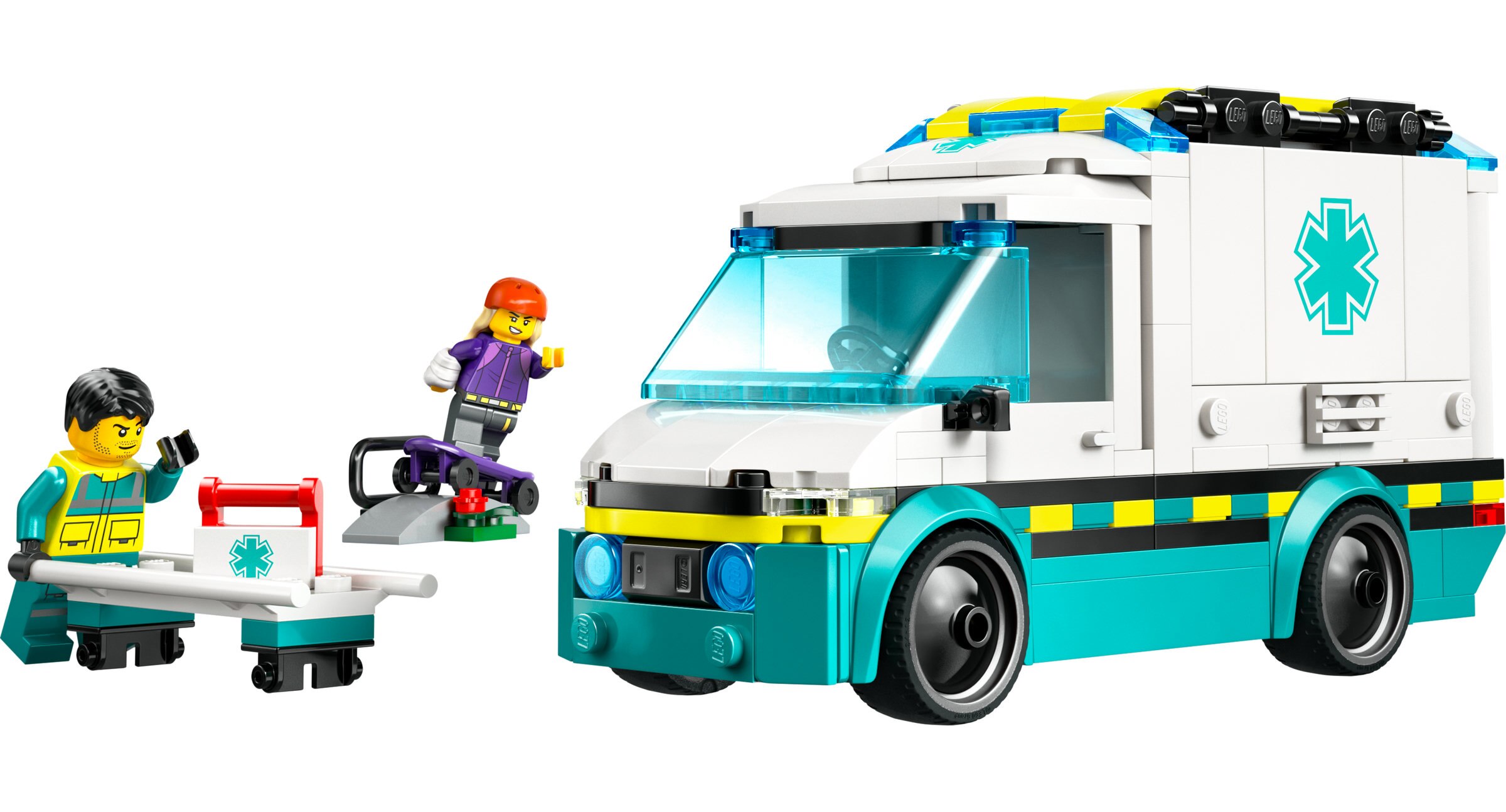 Juego de construcción Ambulancia de Emergencias LEGO City - 60451 8