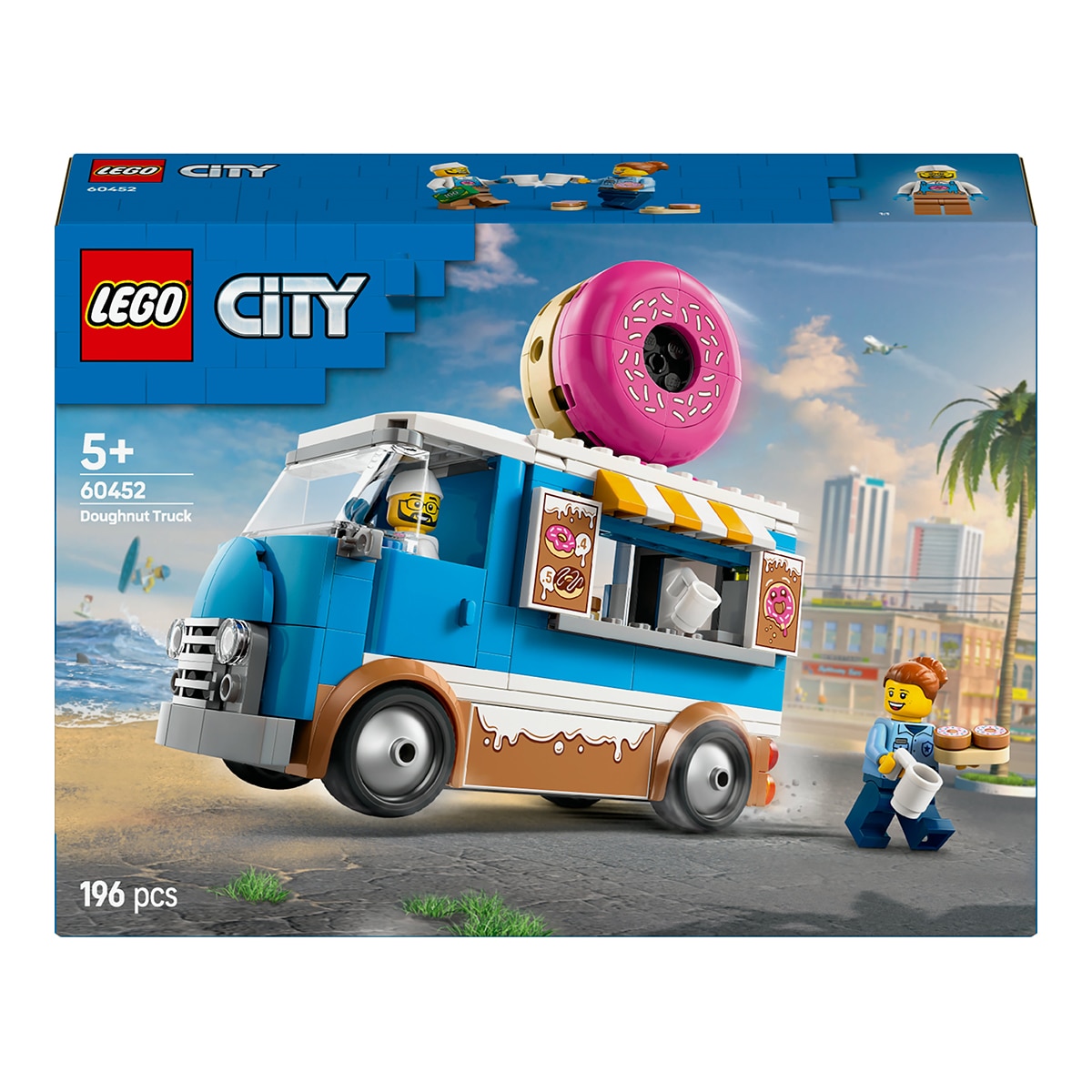 Juego de construcción Camión de Dónuts LEGO City - 60452 1
