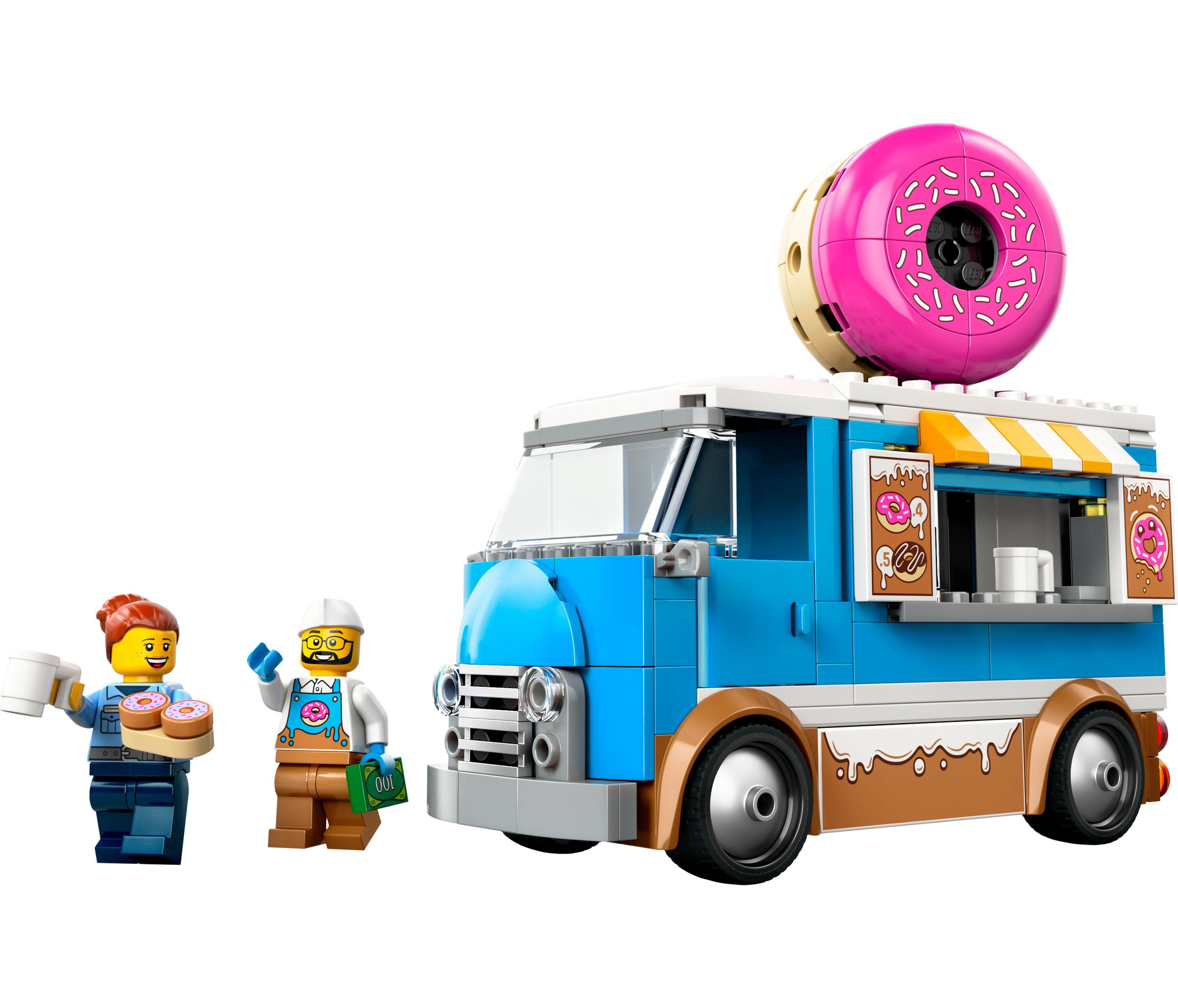 Juego de construcción Camión de Dónuts LEGO City - 60452 8