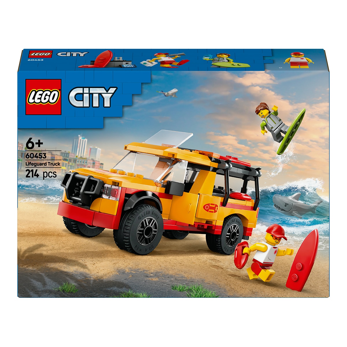 Juego de construcción Furgoneta de Rescate del Socorrista LEGO City - 60453 1