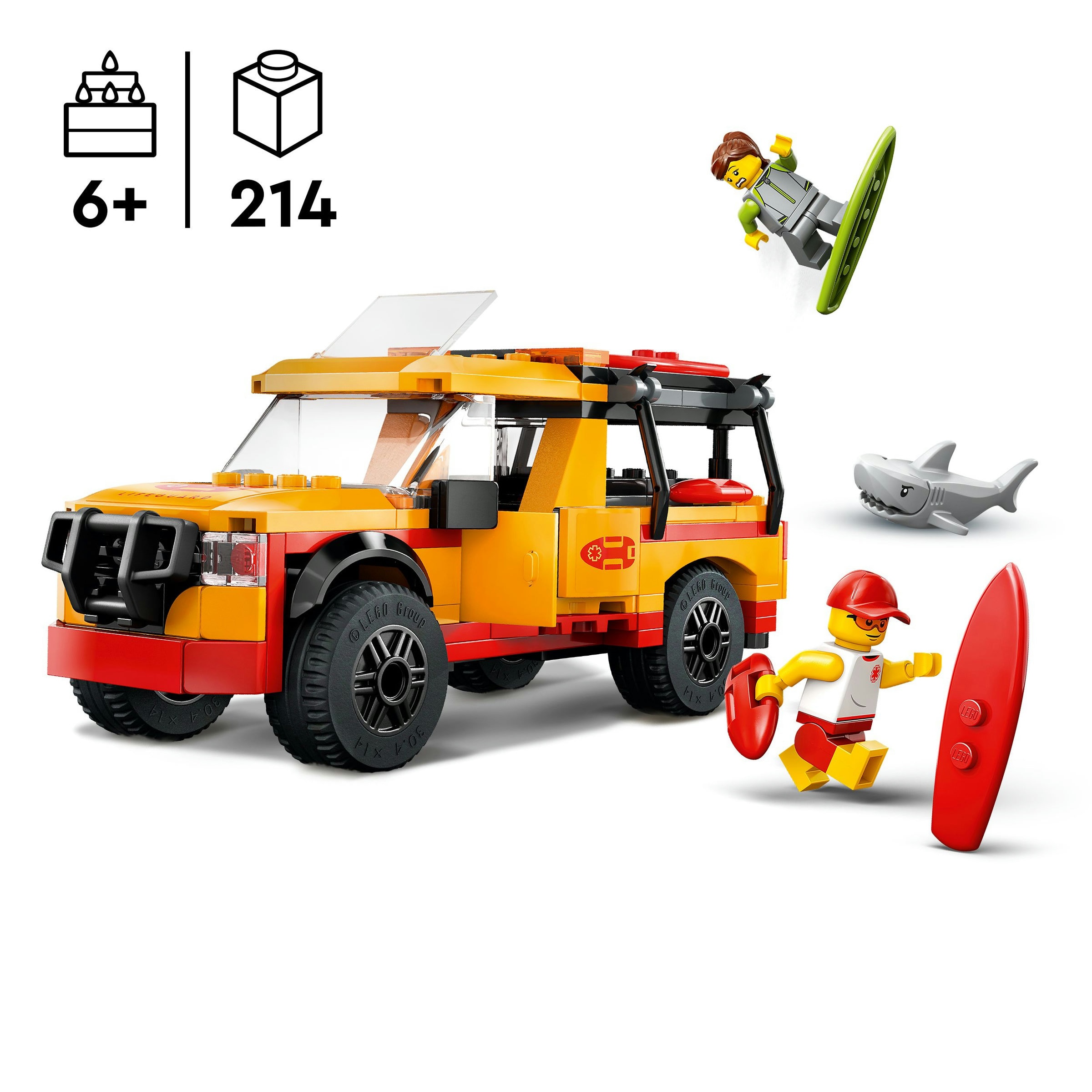 Juego de construcción Furgoneta de Rescate del Socorrista LEGO City - 60453 4
