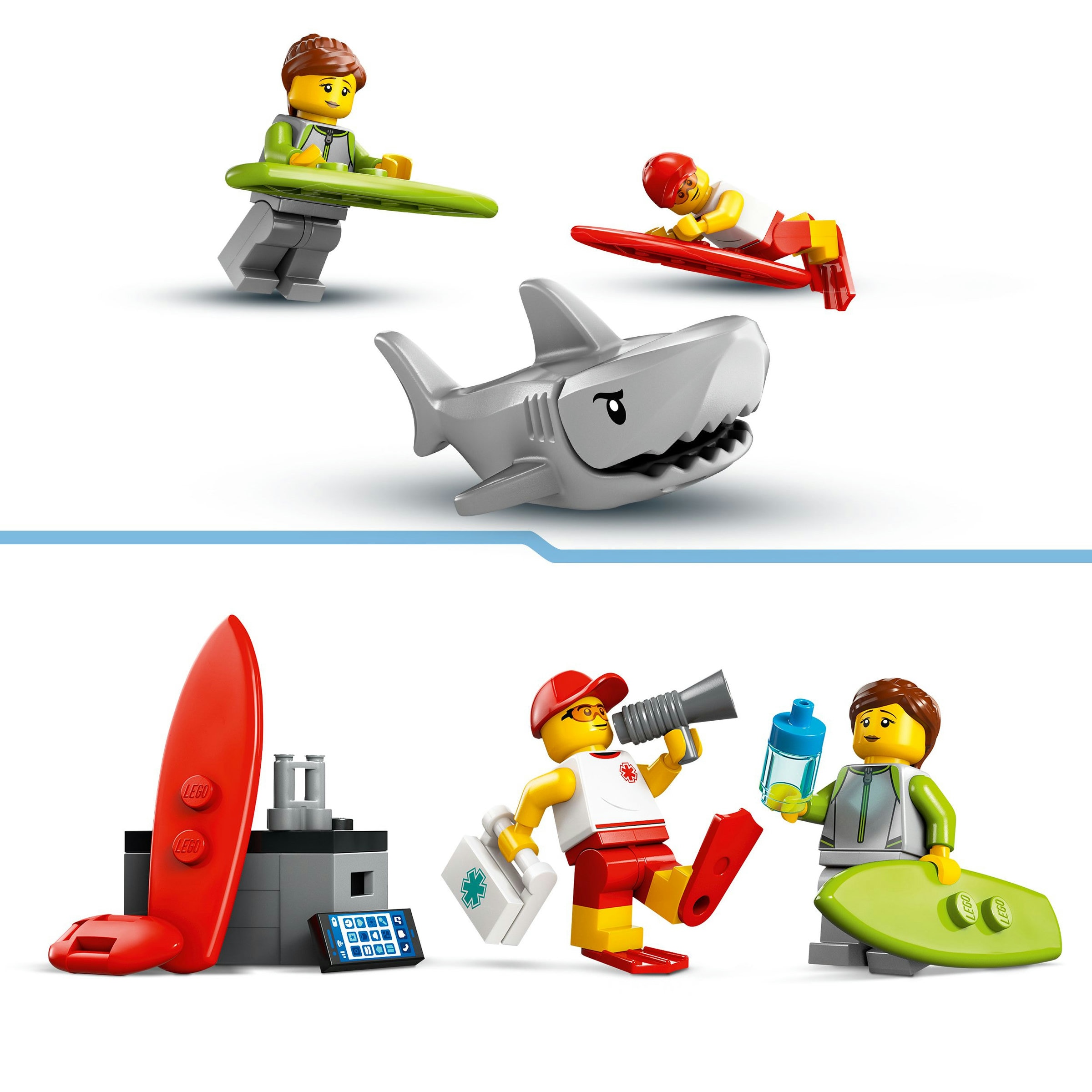 Juego de construcción Furgoneta de Rescate del Socorrista LEGO City - 60453 6